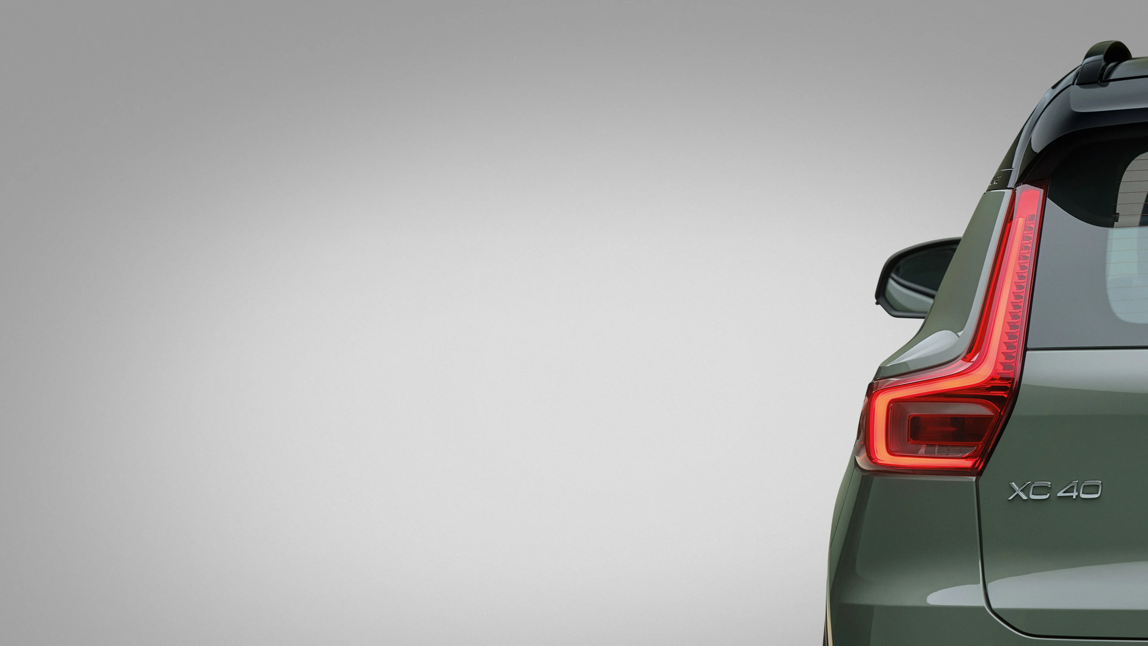 XC40 vu de dos