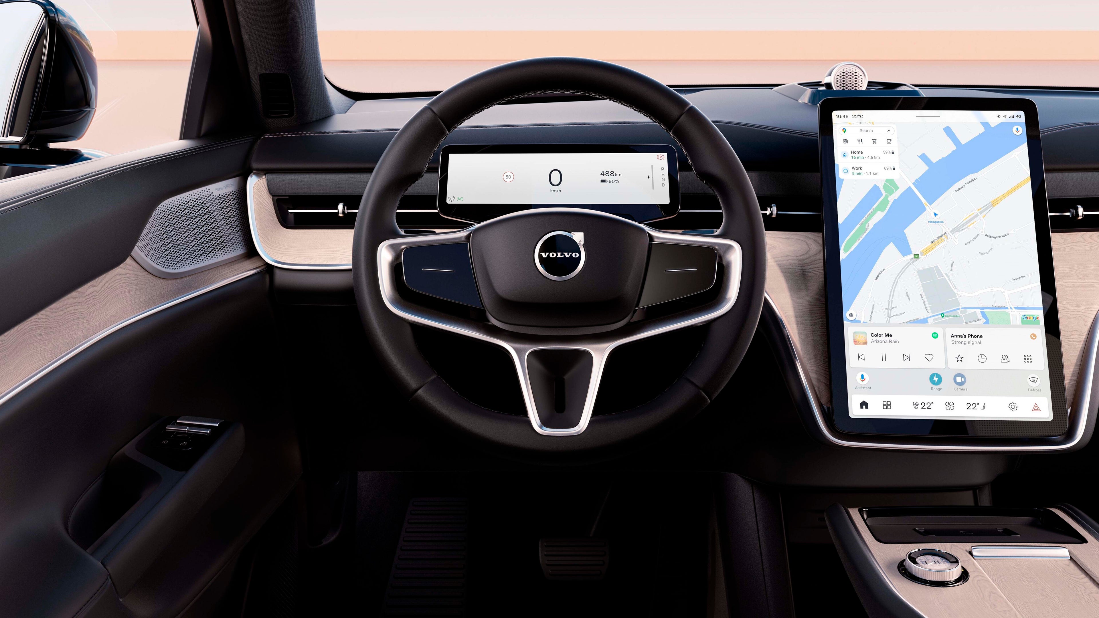 Interior habitáculo nuevo Volvo EX90