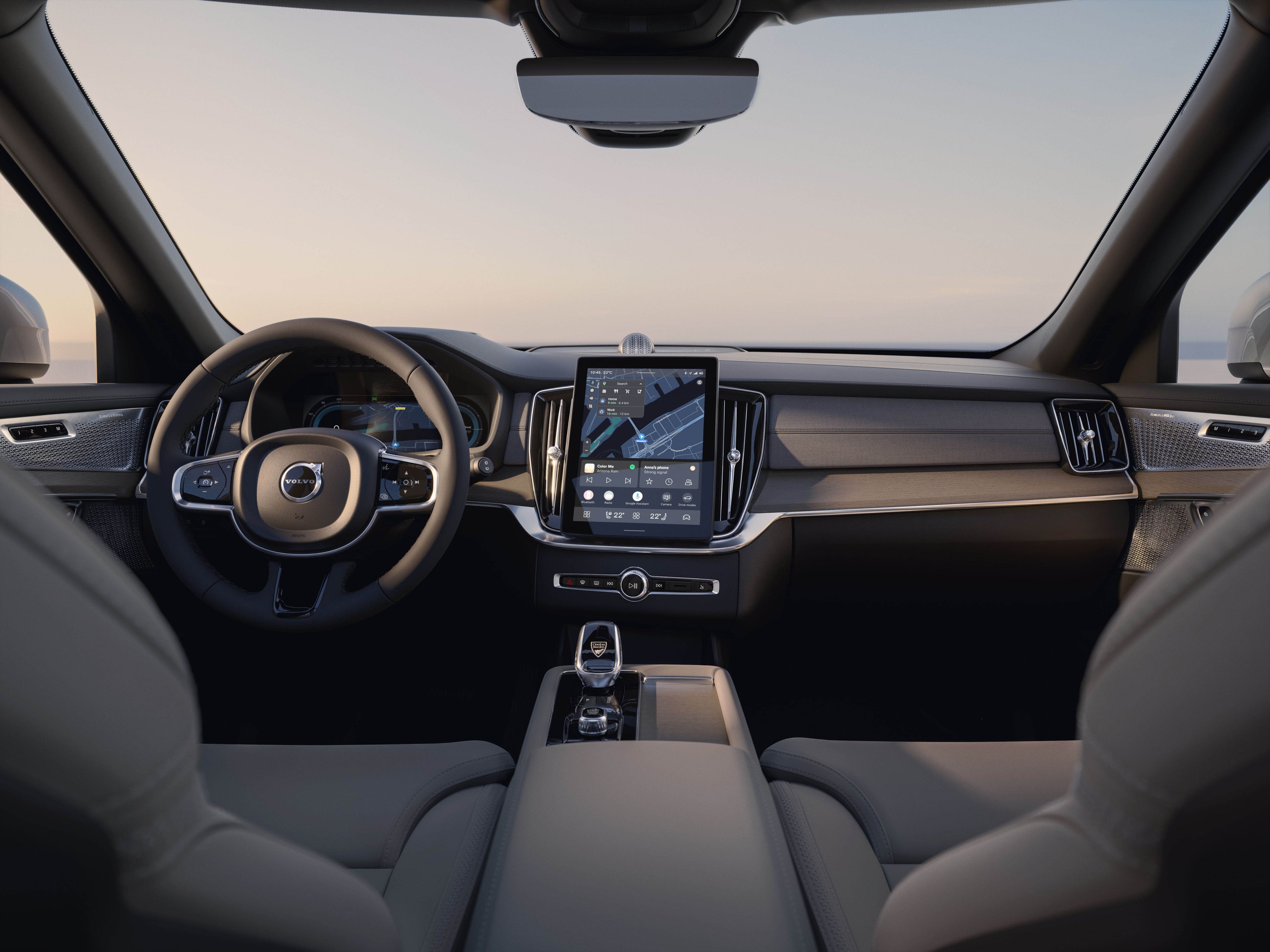 Interiori i ri i Volvo XC90