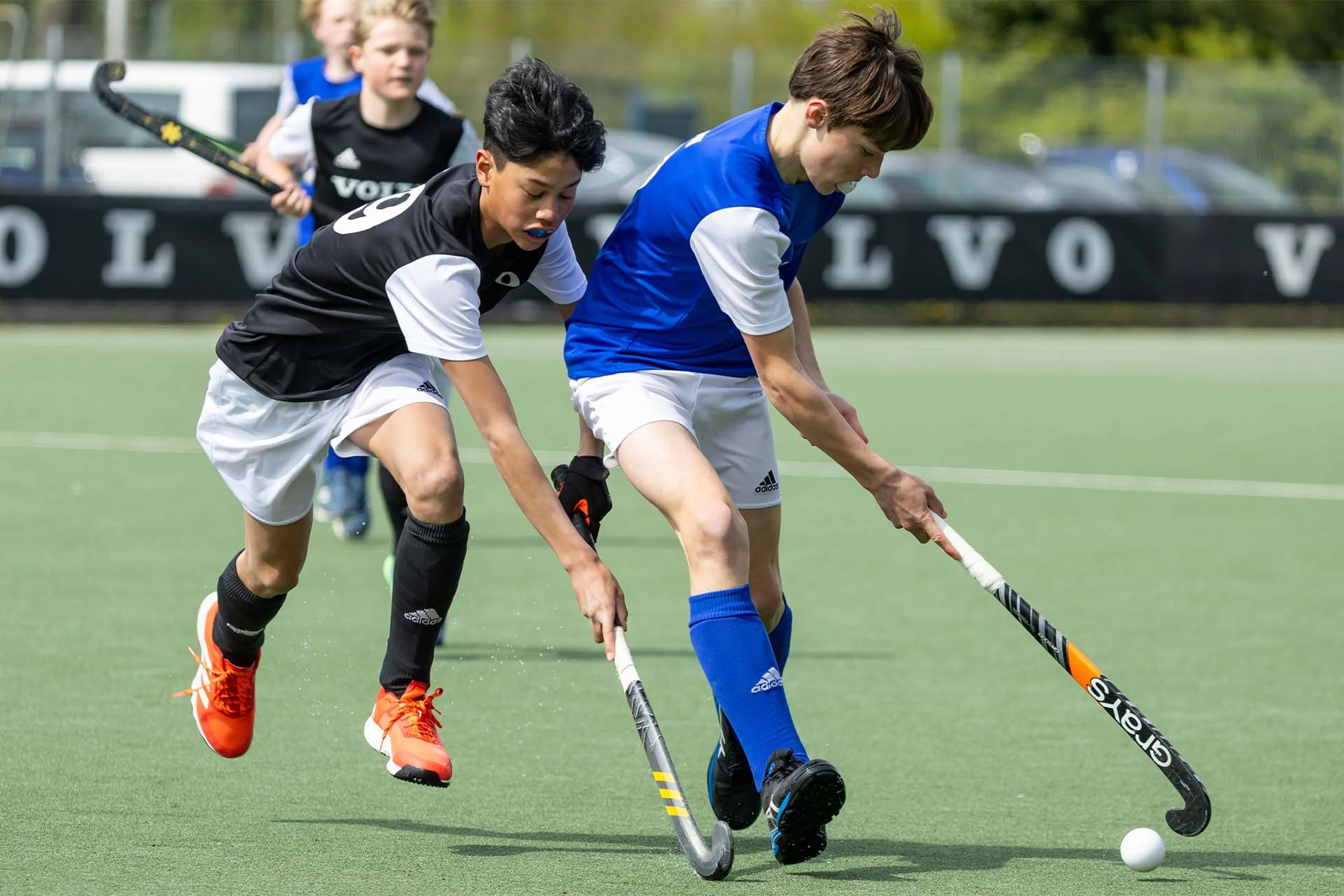 Jonge talenten in actie tijdens de Volvo Opleidingsontmoetingsdag