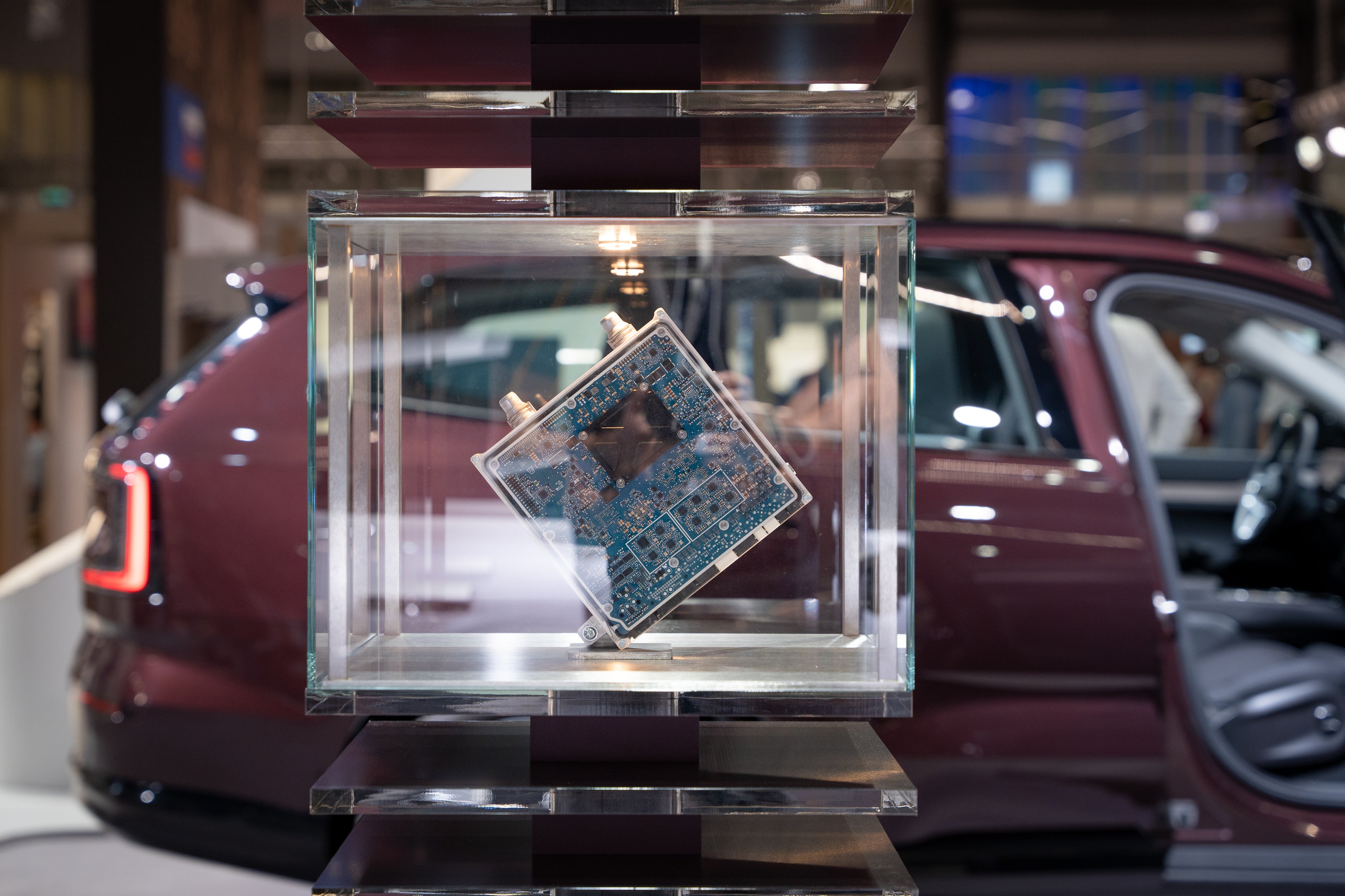 Volvo’s next-gen smart cell tech showcased at EVS38, hinting at future EV architecture possibilities
