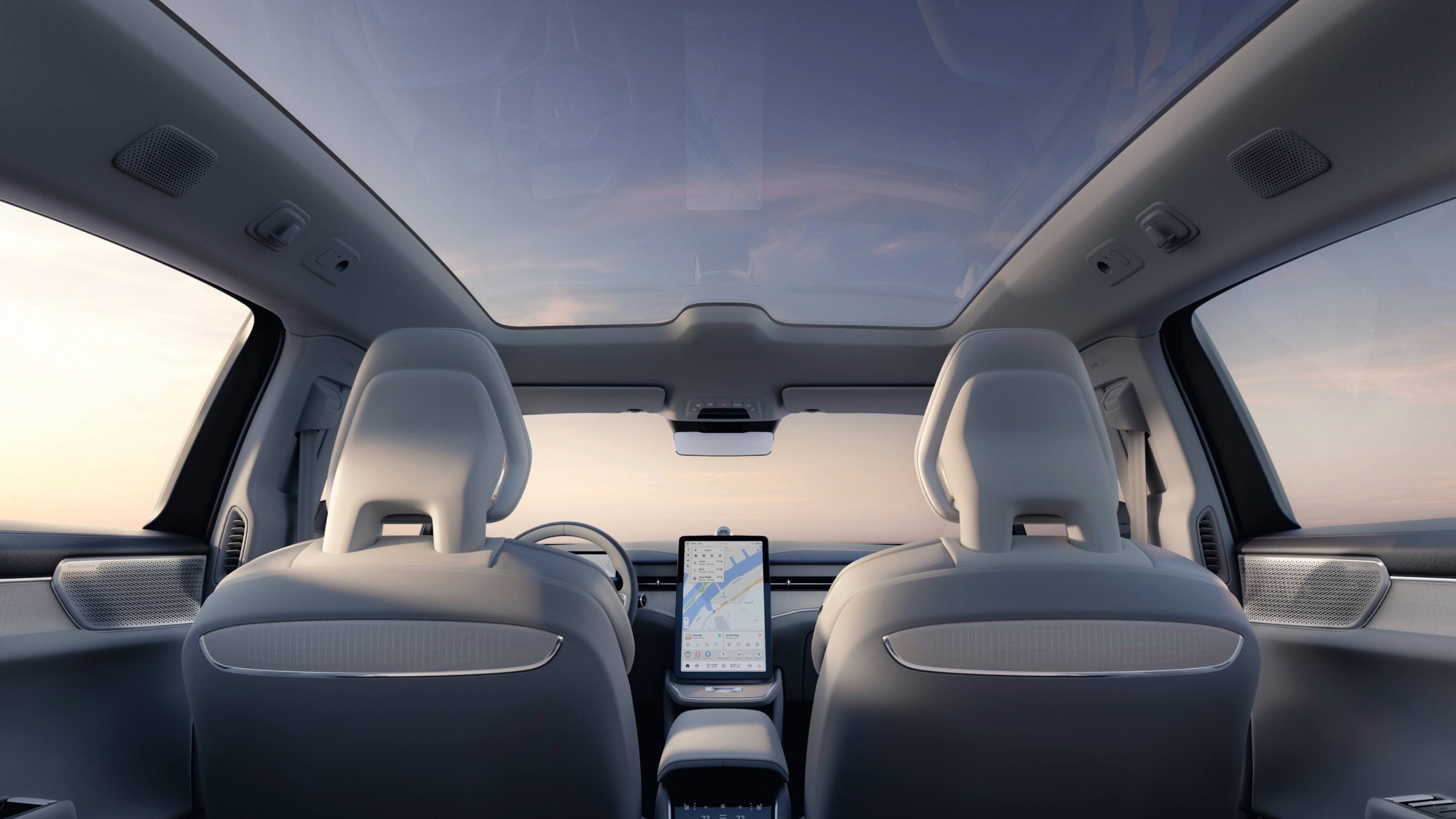 Interior do volvo ES90