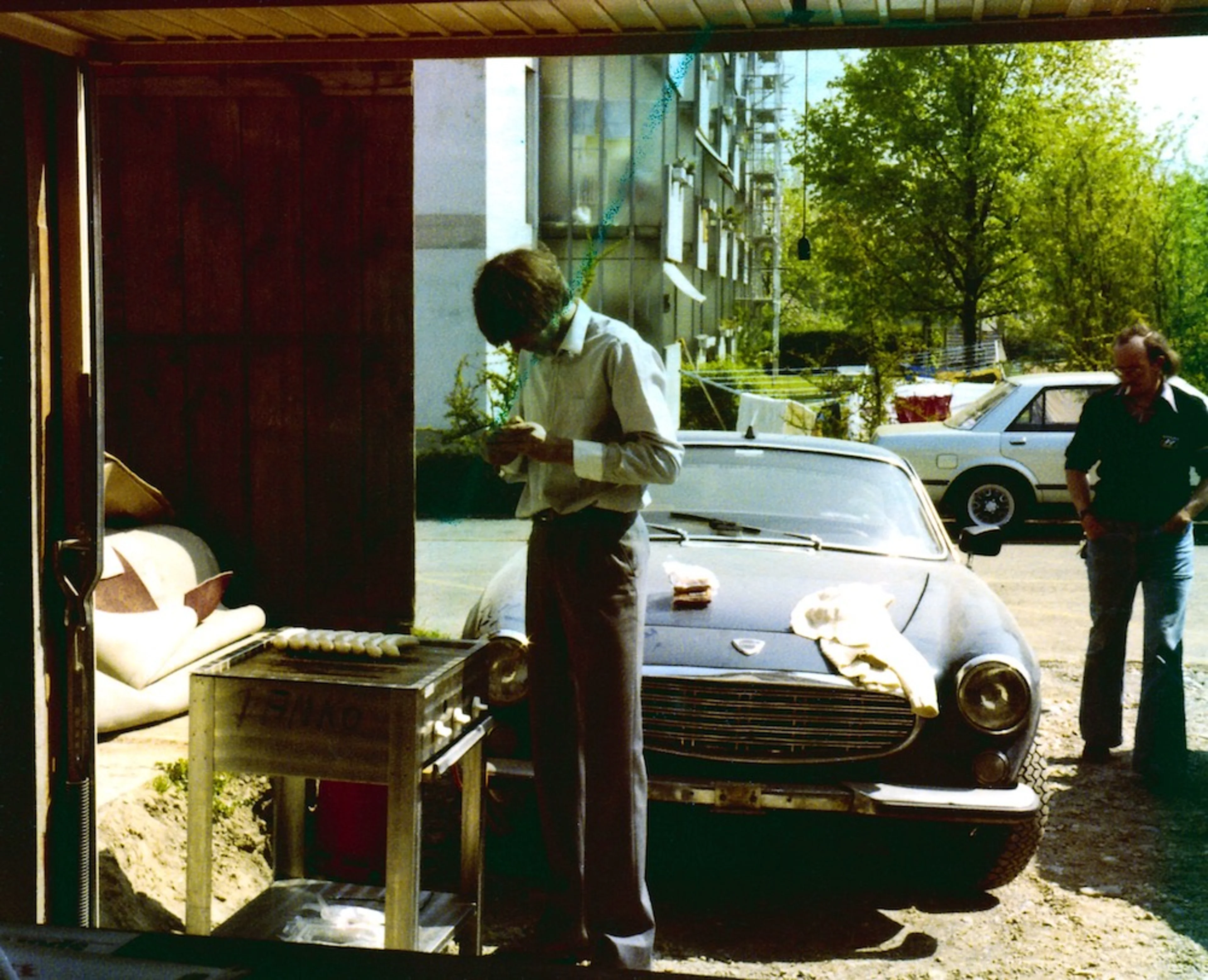 Atelier du club et inauguration en 1982.