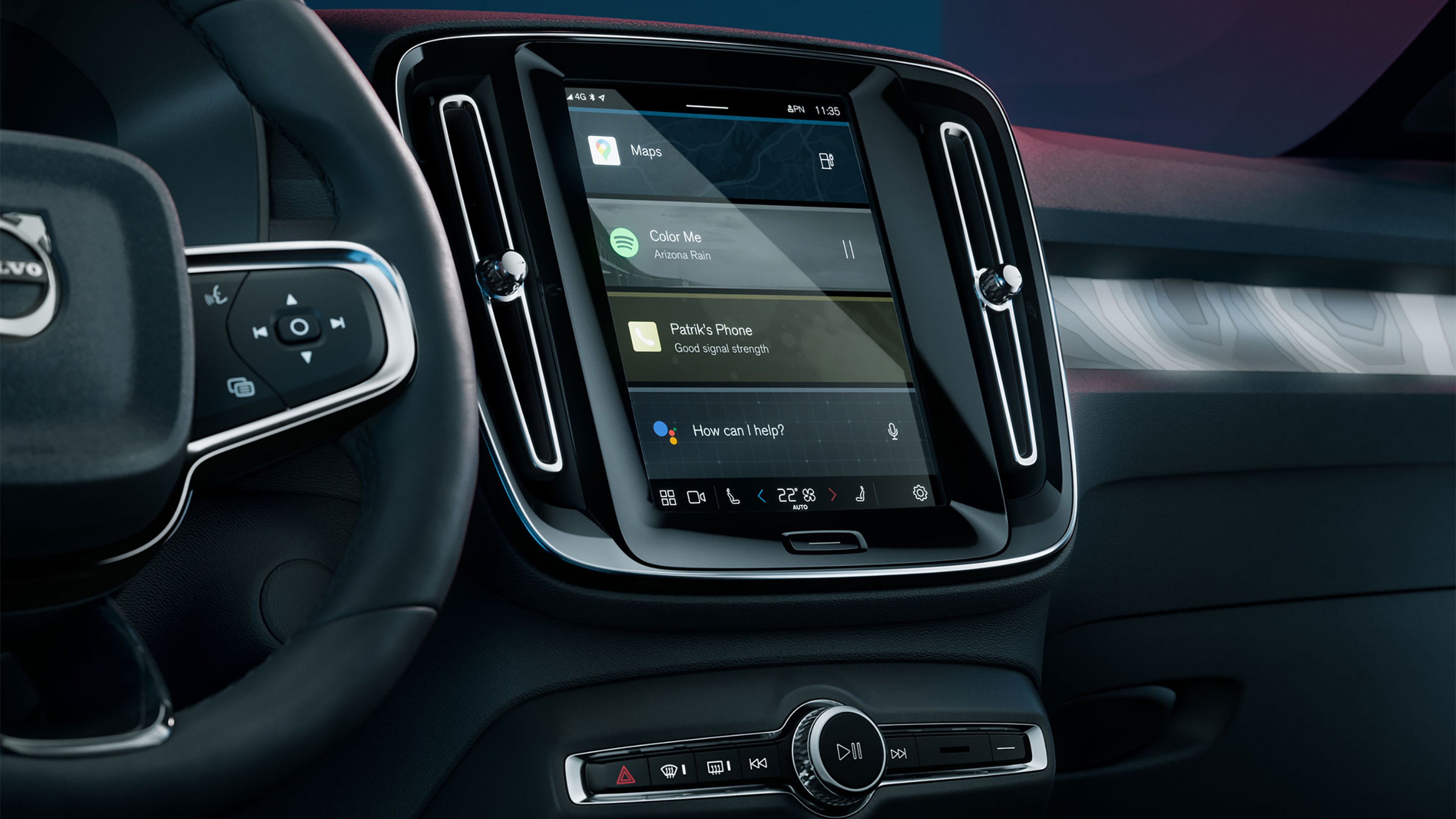 Tableau de bord Volvo