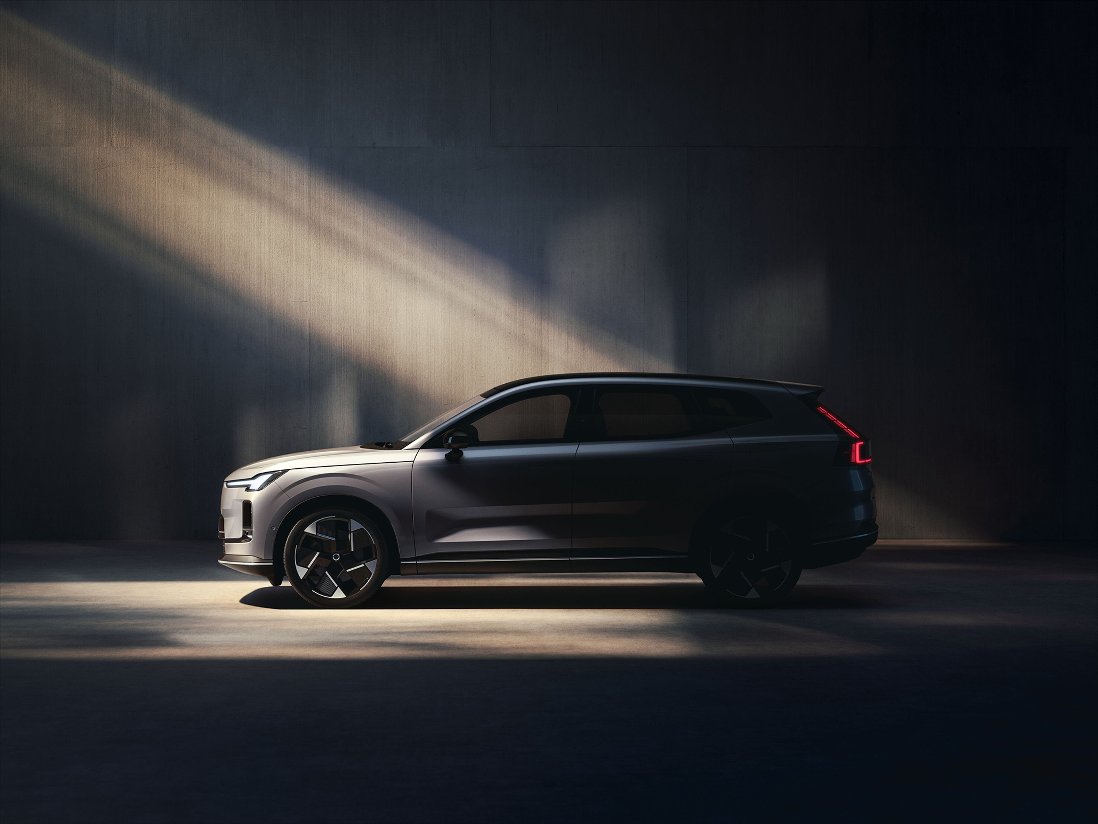 Seitenansicht des neuen Volvo XC70