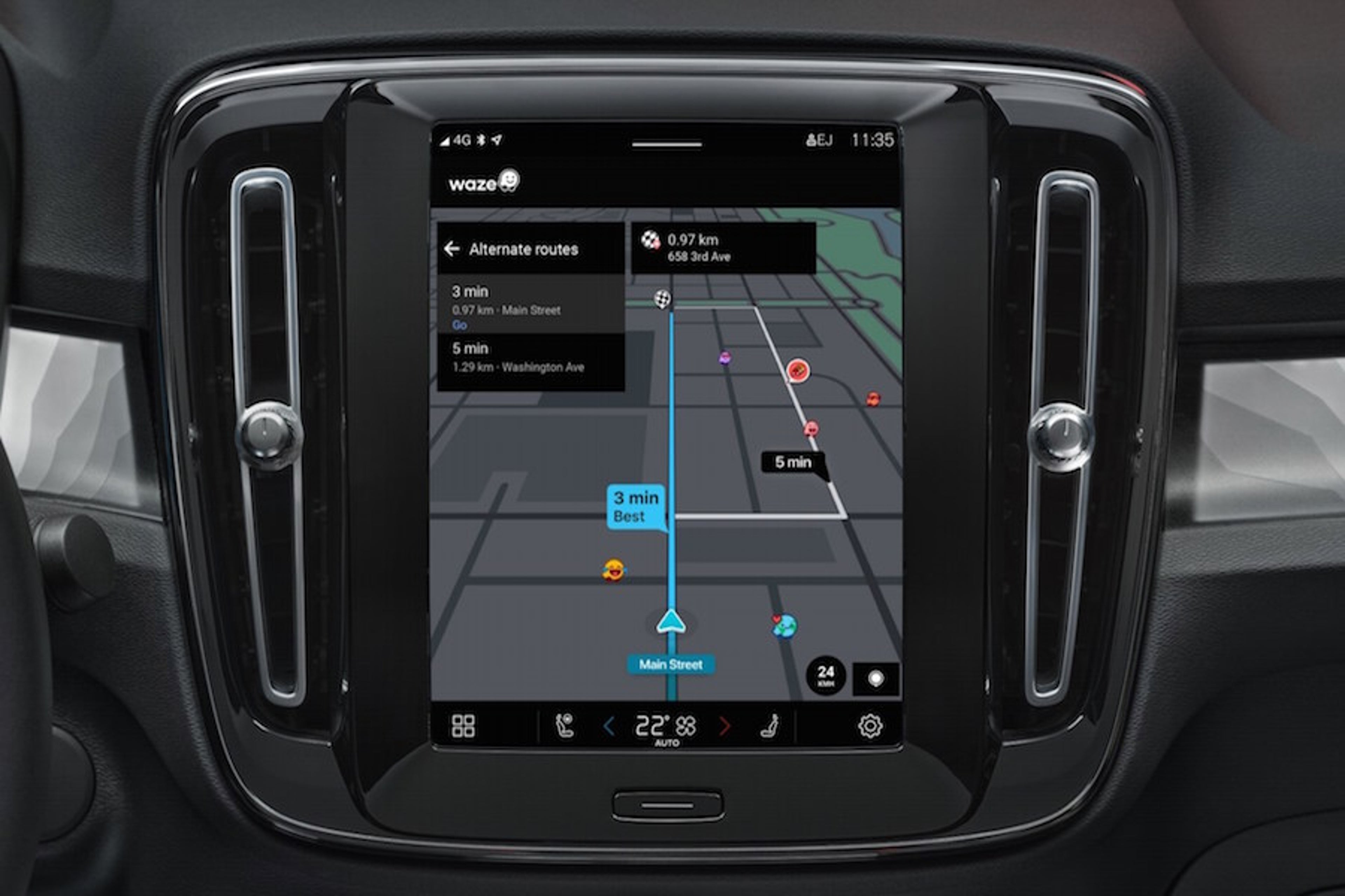 Volvo Cars New Navigation App