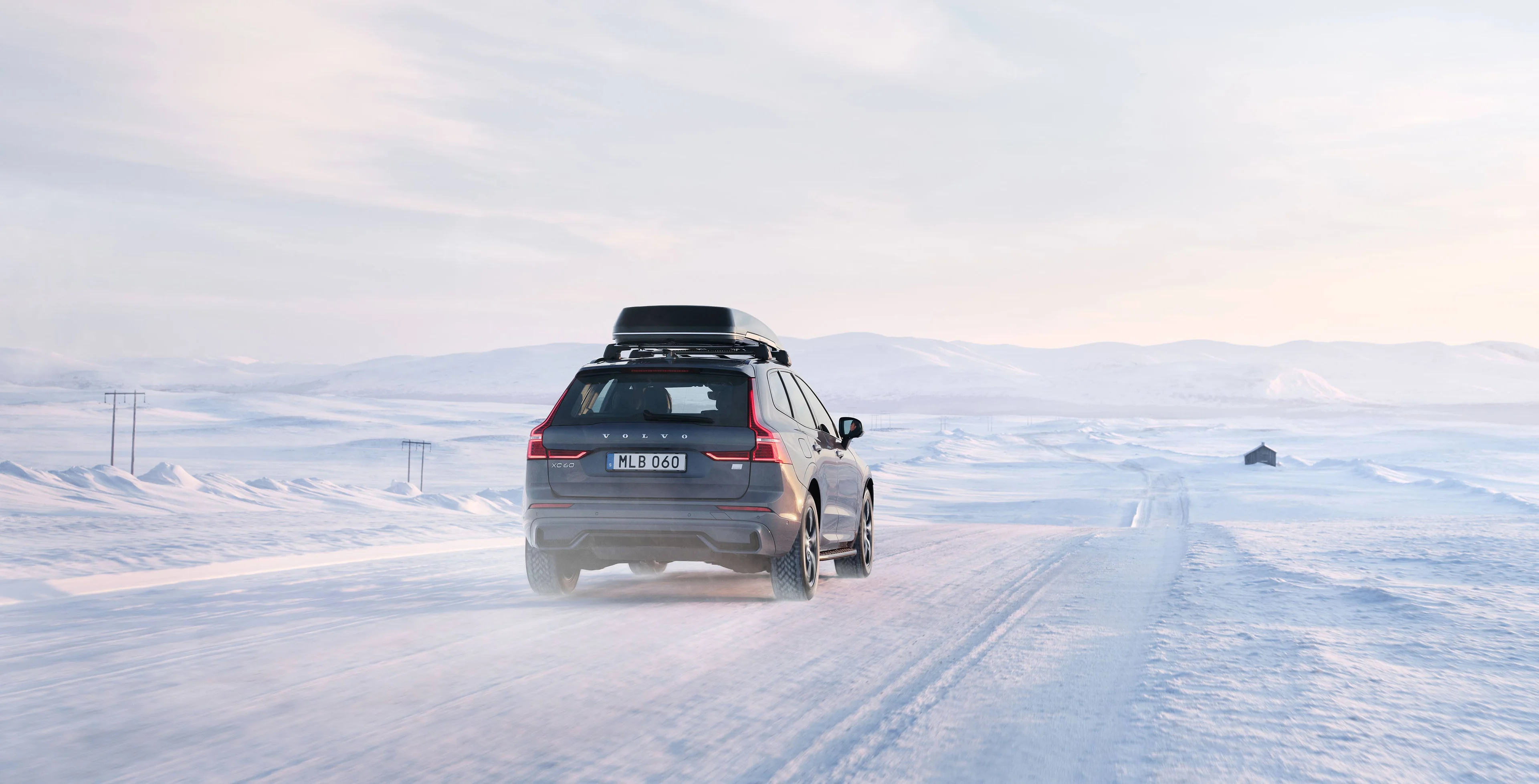 Thunder grey Volvo XC60.