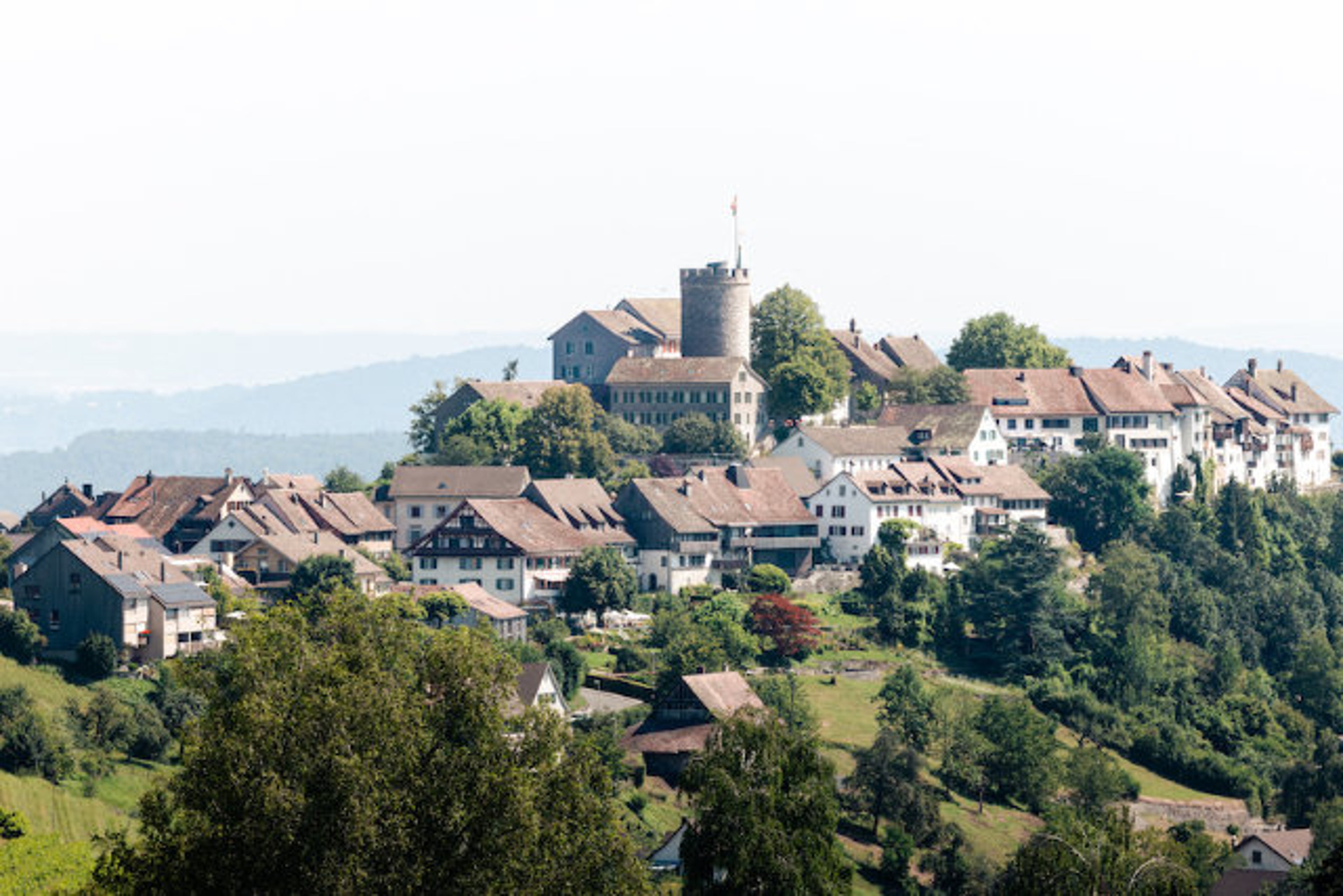 Vue de la ville de Regensburg.