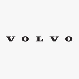A Volvo Cars logo of a black text on a white background.