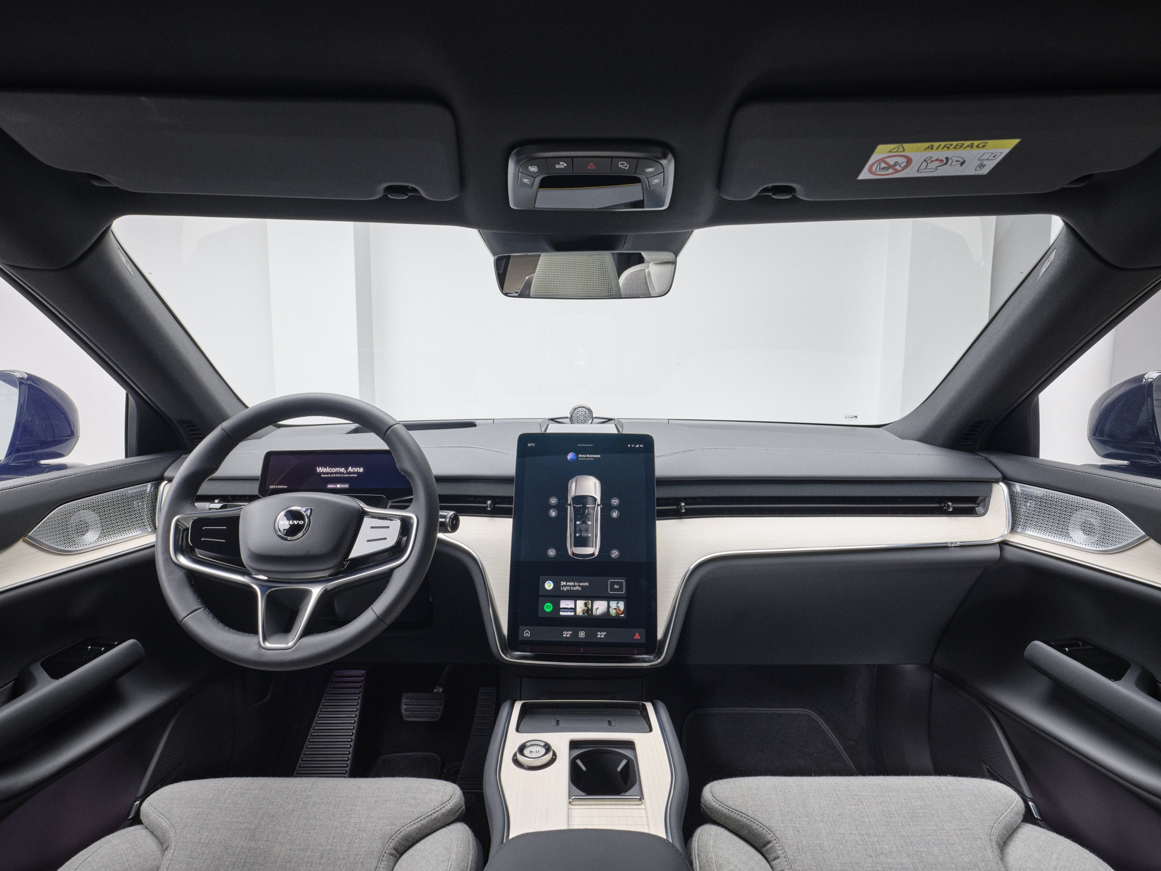 Interiér - Volvo EX90