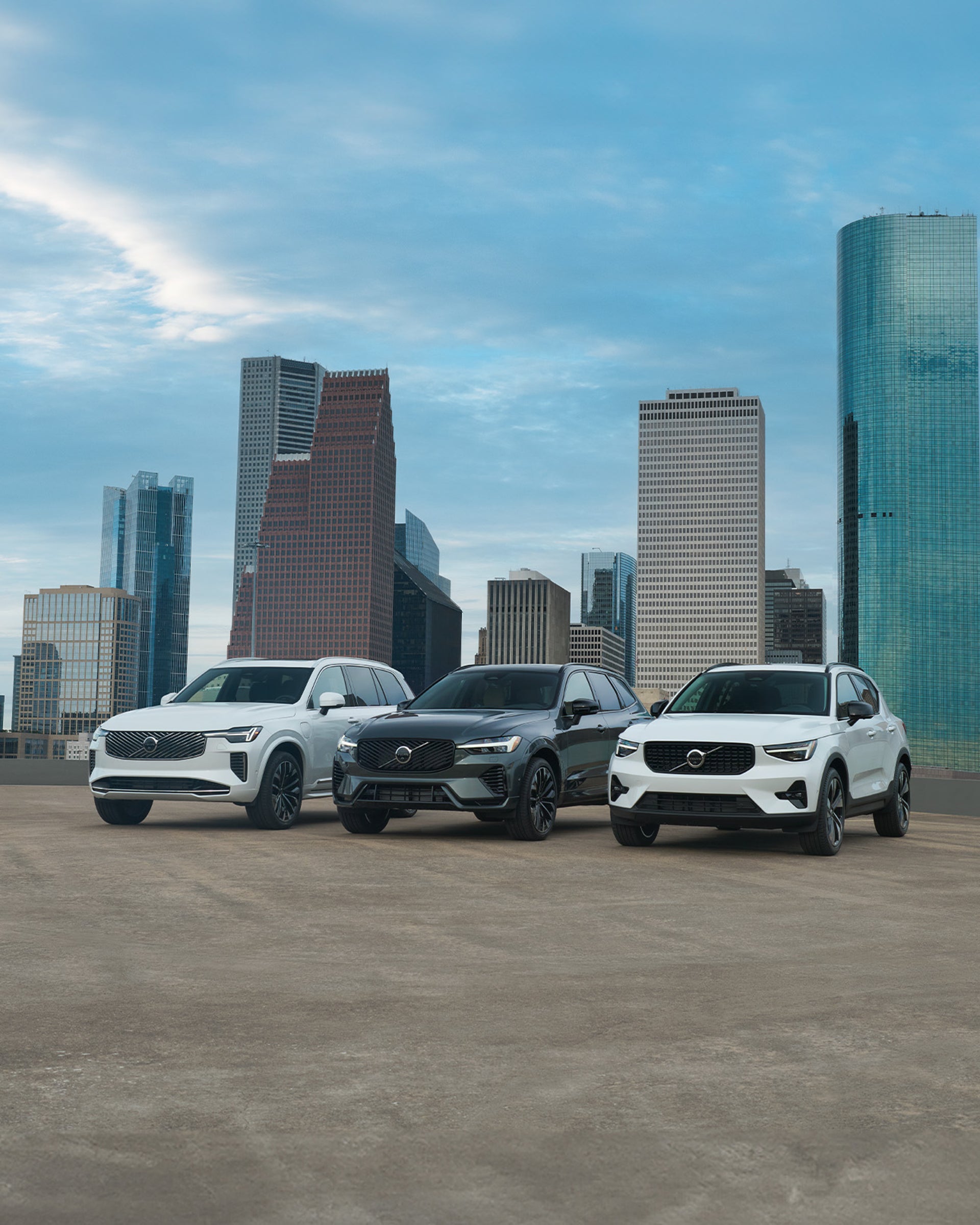 Stationed XC90, XC60, XC40