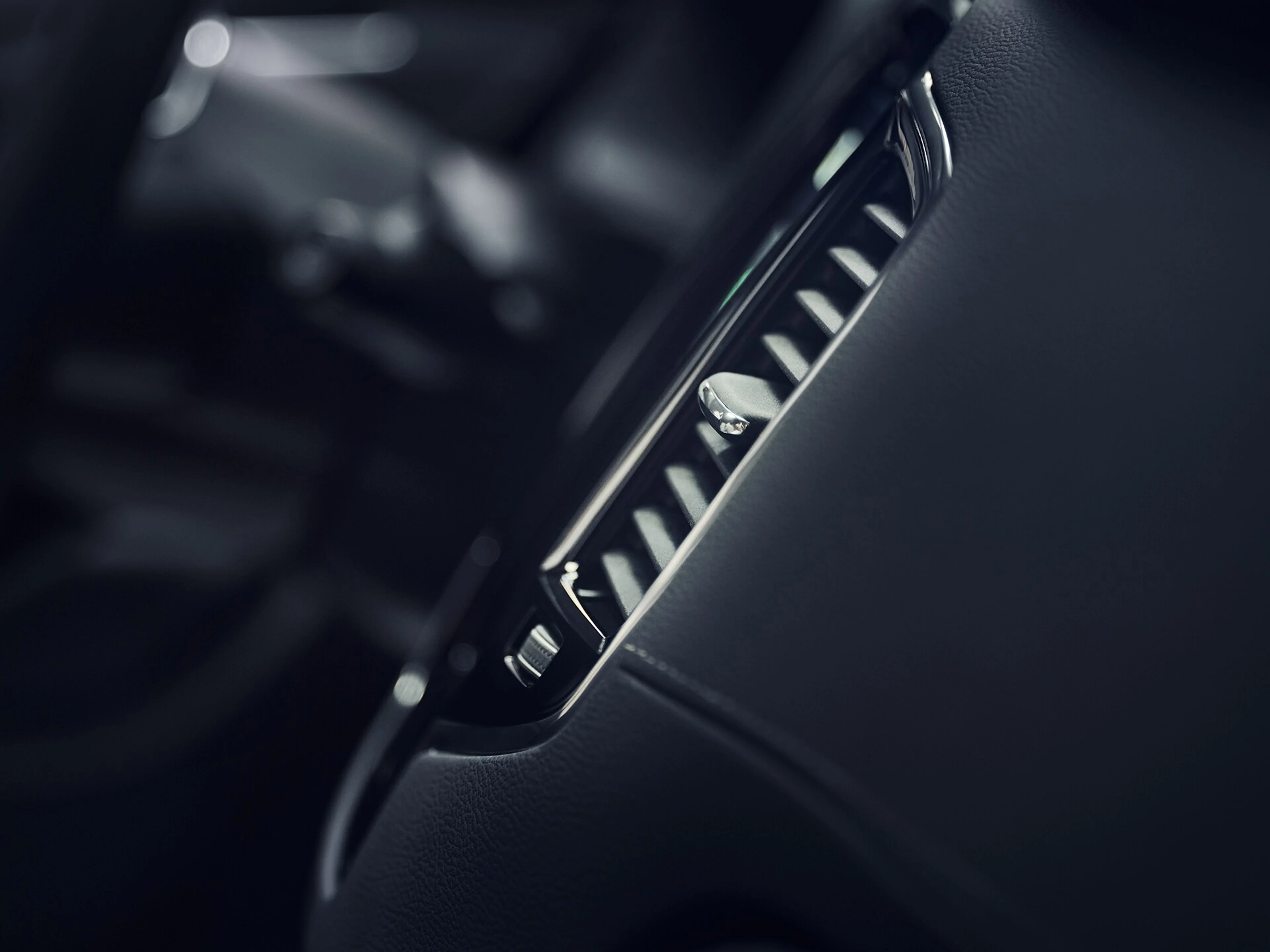 An image showing the air purification system inside a Volvo EX90.