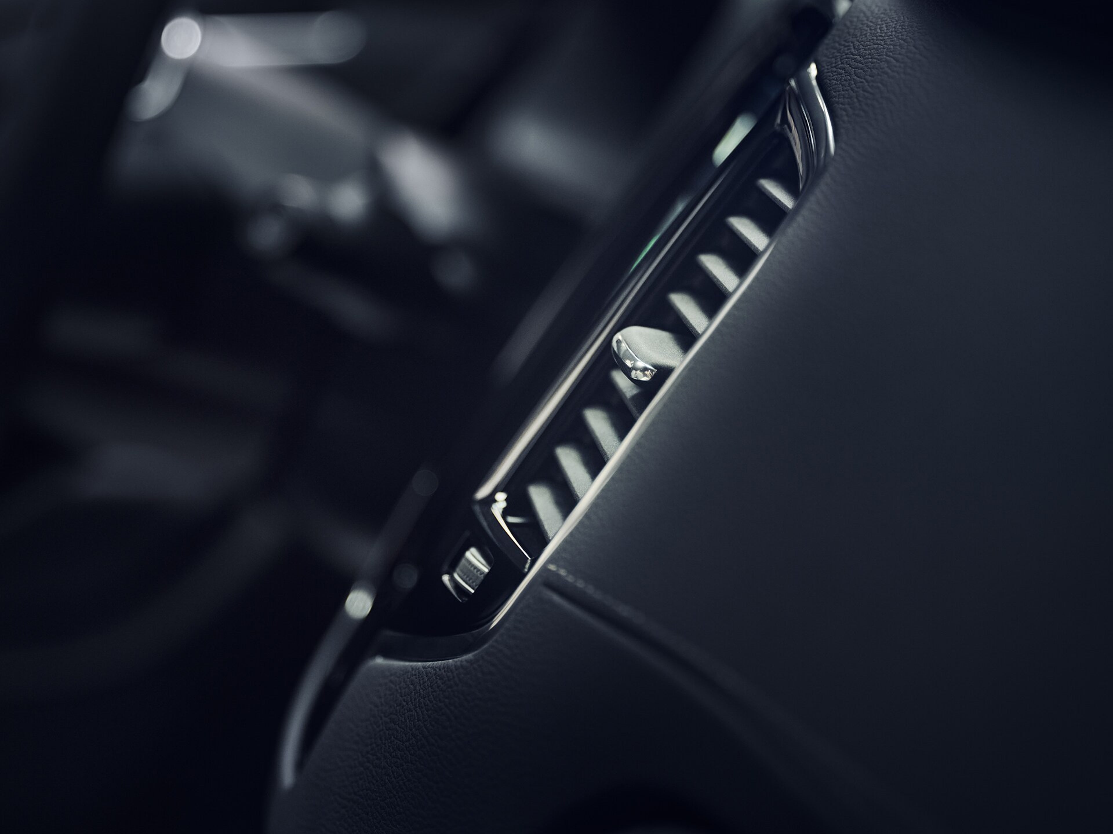 Image montrant le système de purification de l’air à l’intérieur d’un Volvo EX90.