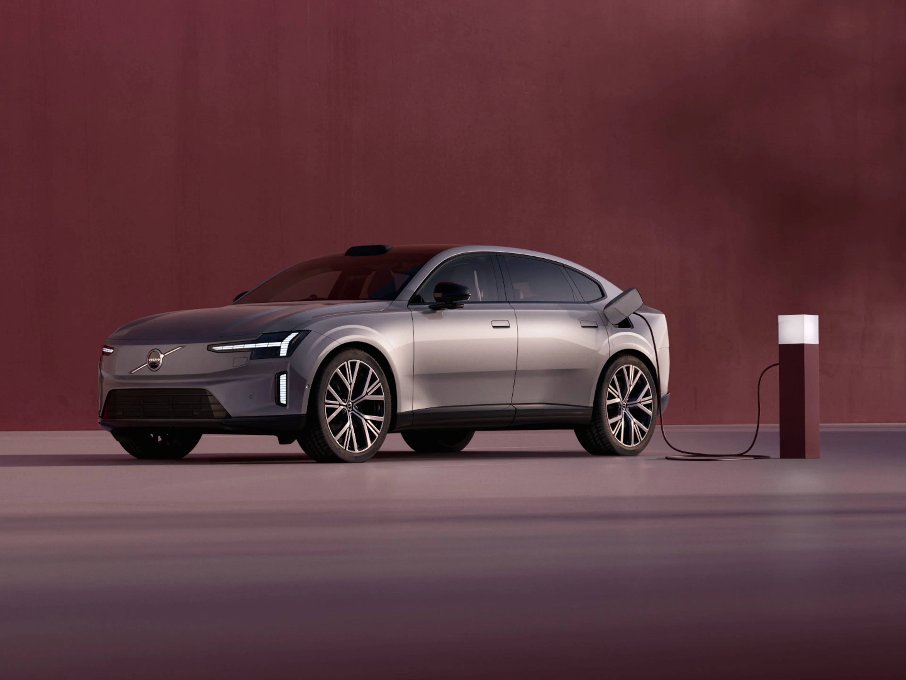 Volvo ES90 se nabíjí