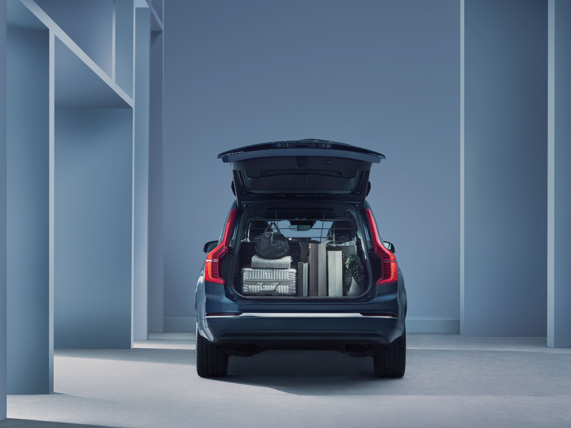 Volvo XC90 的貨物空間圖像。