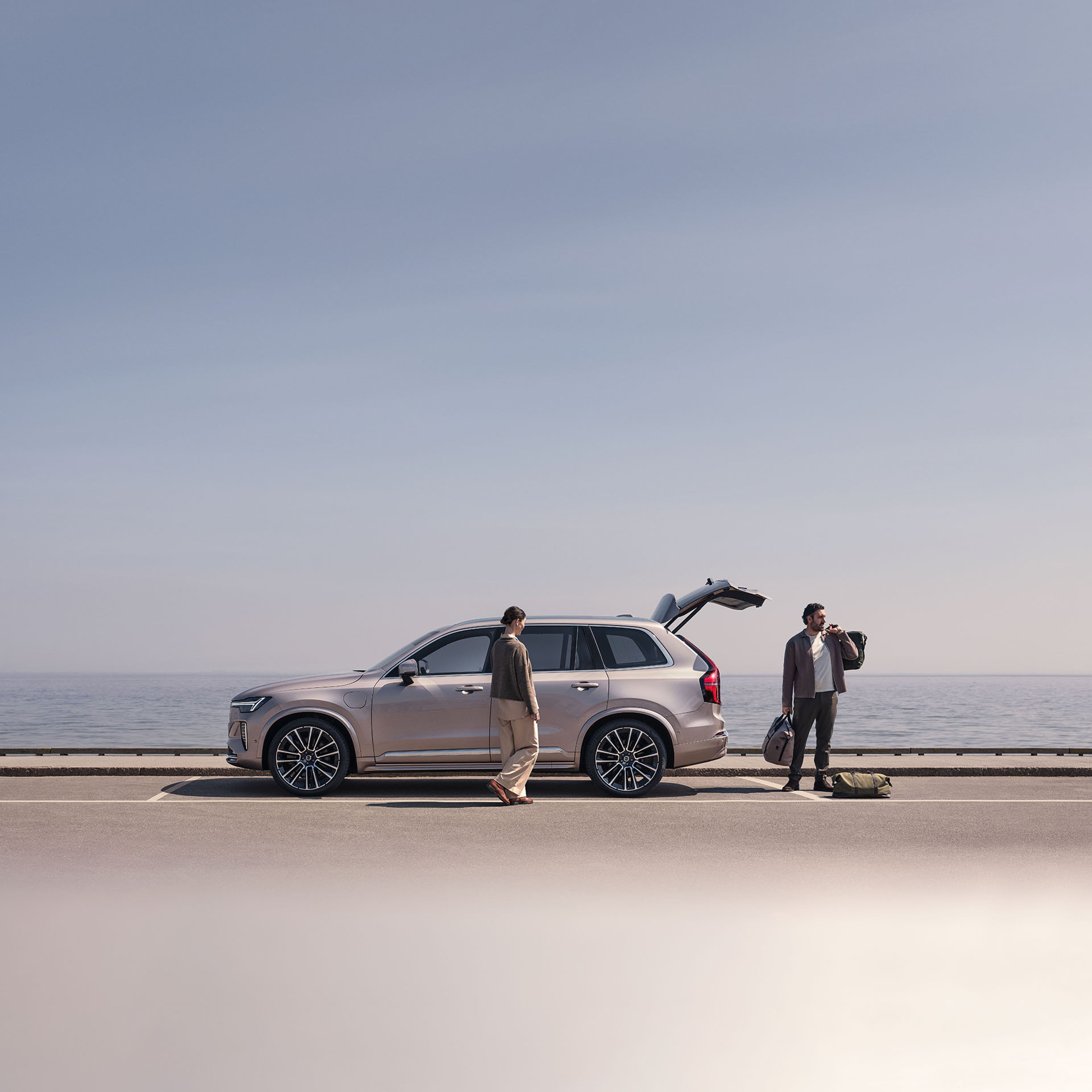 Achterlicht van Vovlo EX60