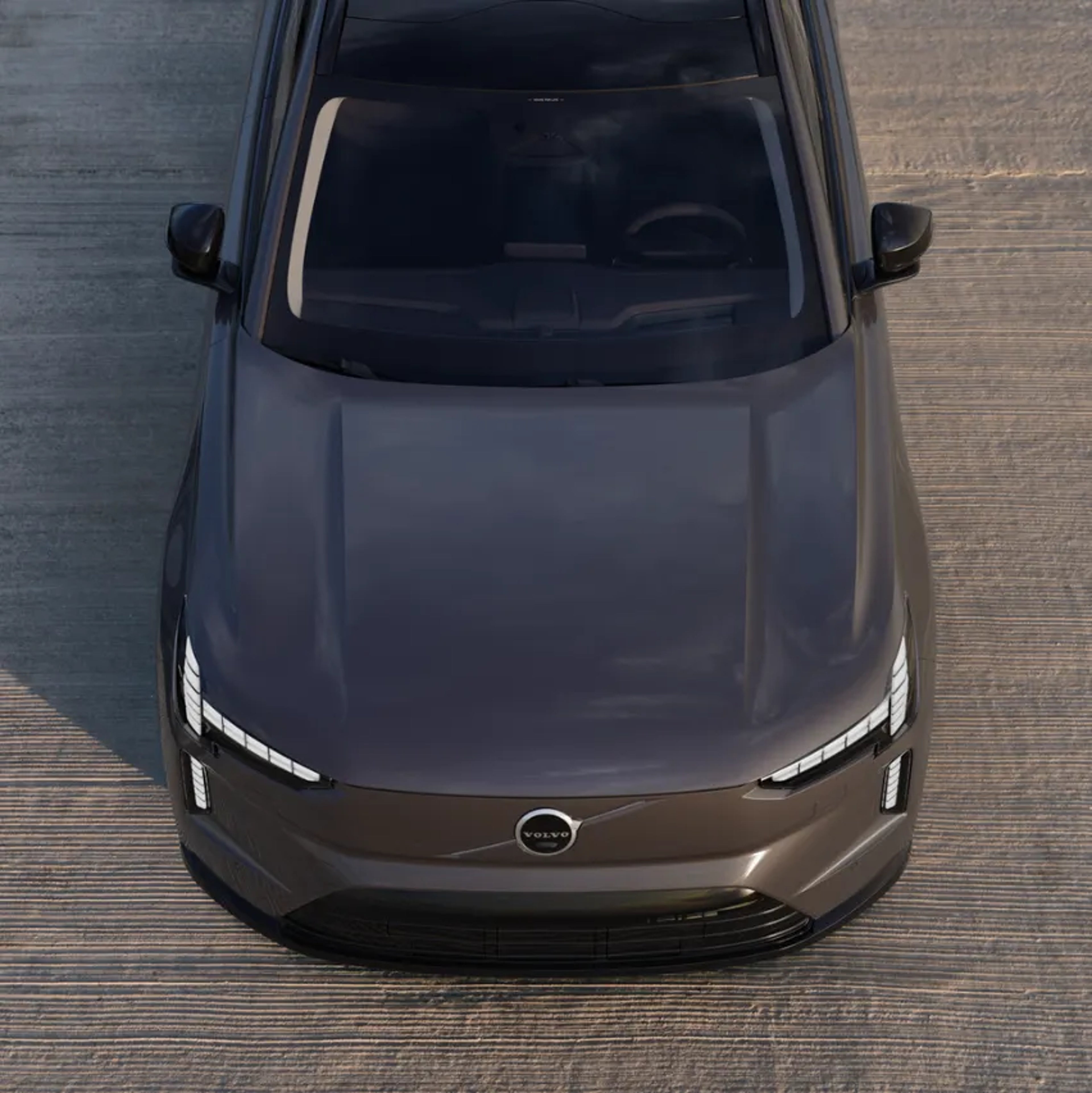 l’EX90 dans un milieu urbain