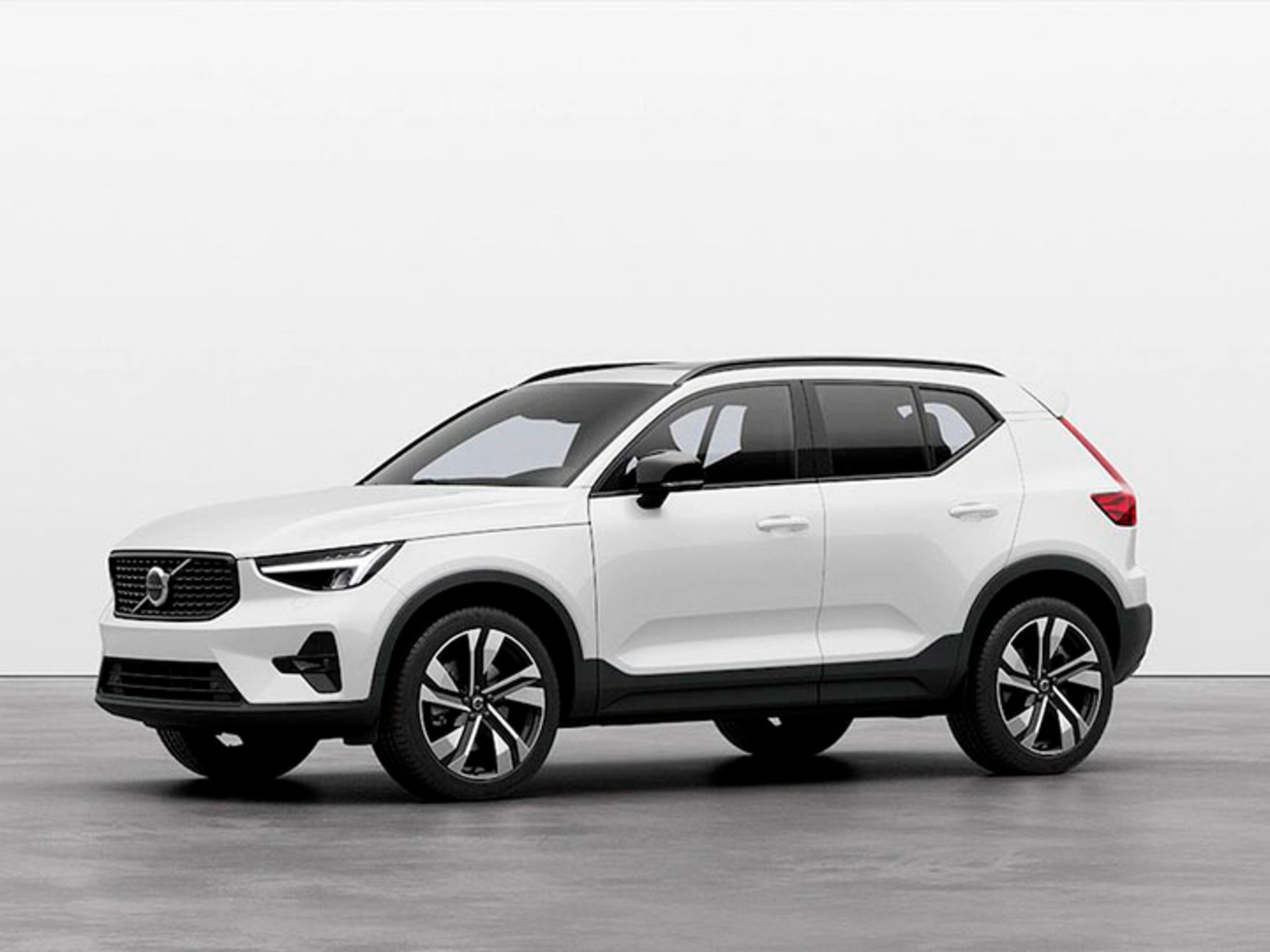 Volvo XC40 vista lateral color blanco