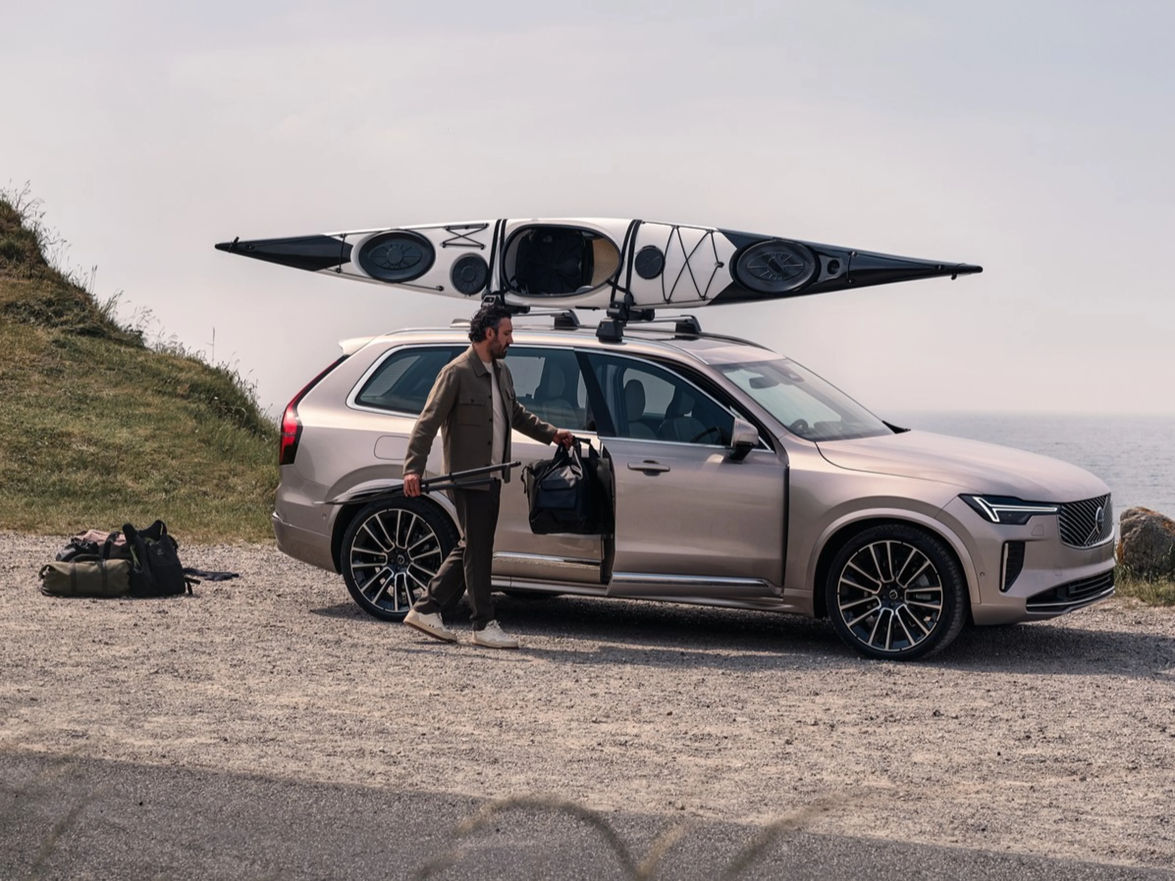 Volvo Accessories - XC90 Parked by Water