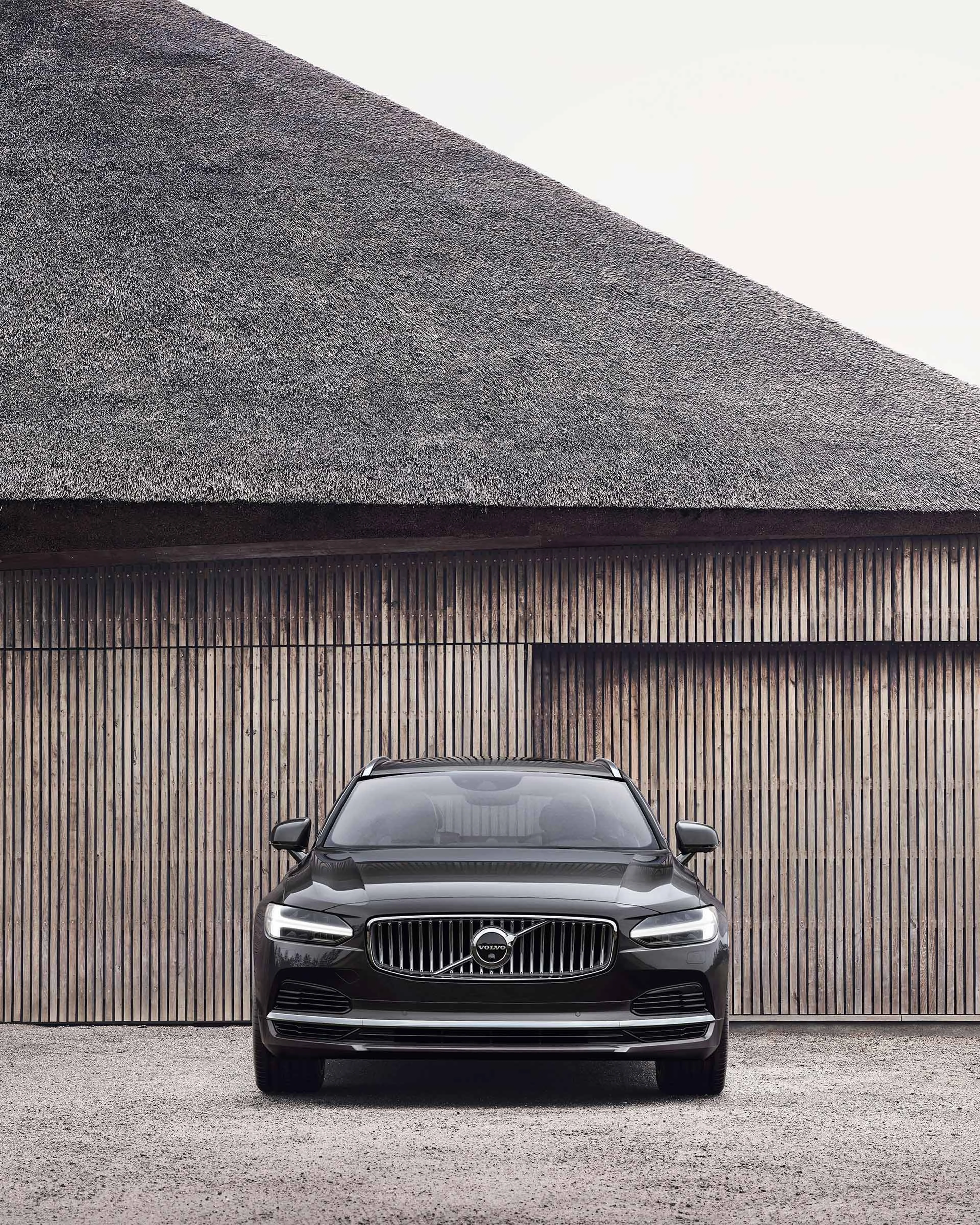 Svart Volvo