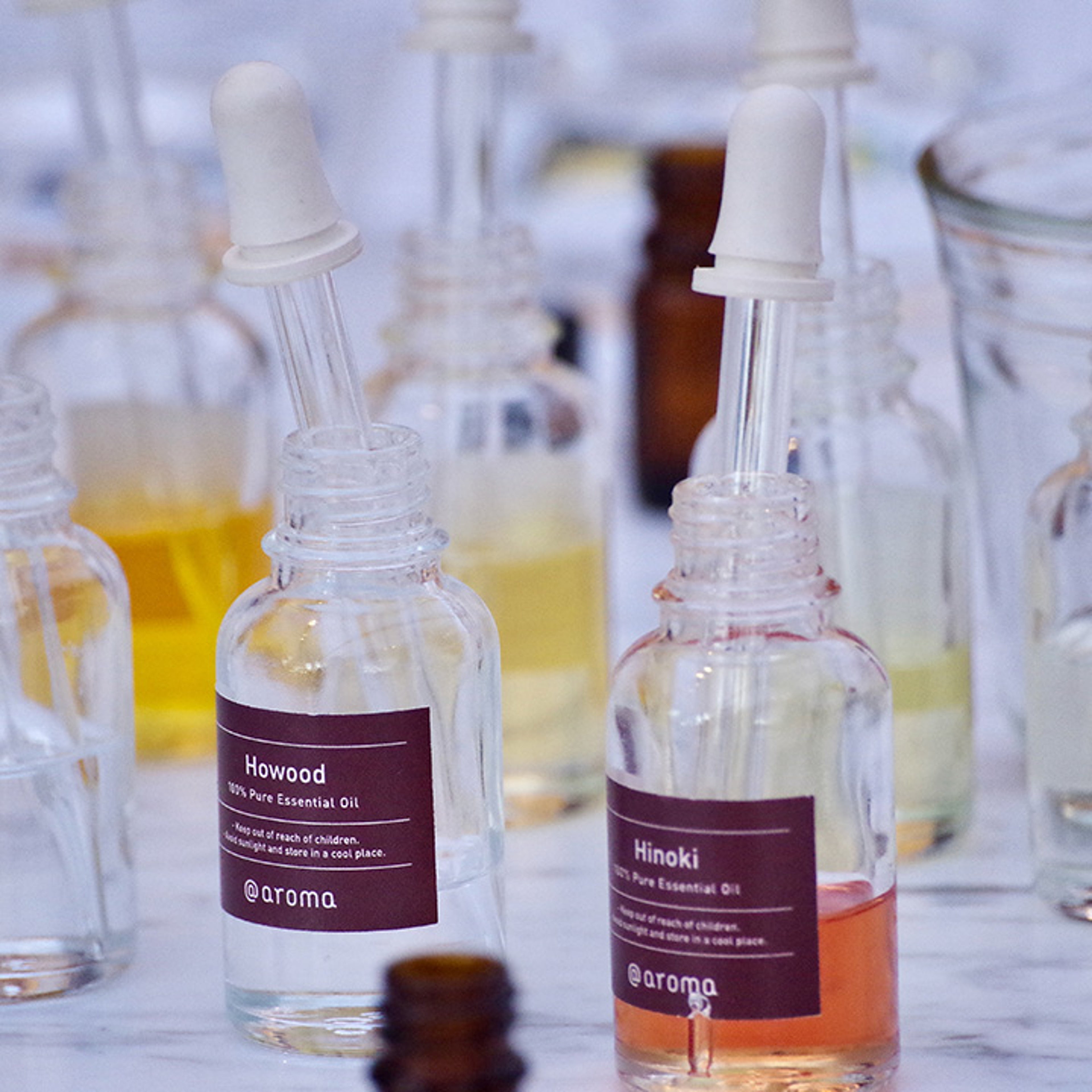 オリジナルアロマブレンド ワークショップ