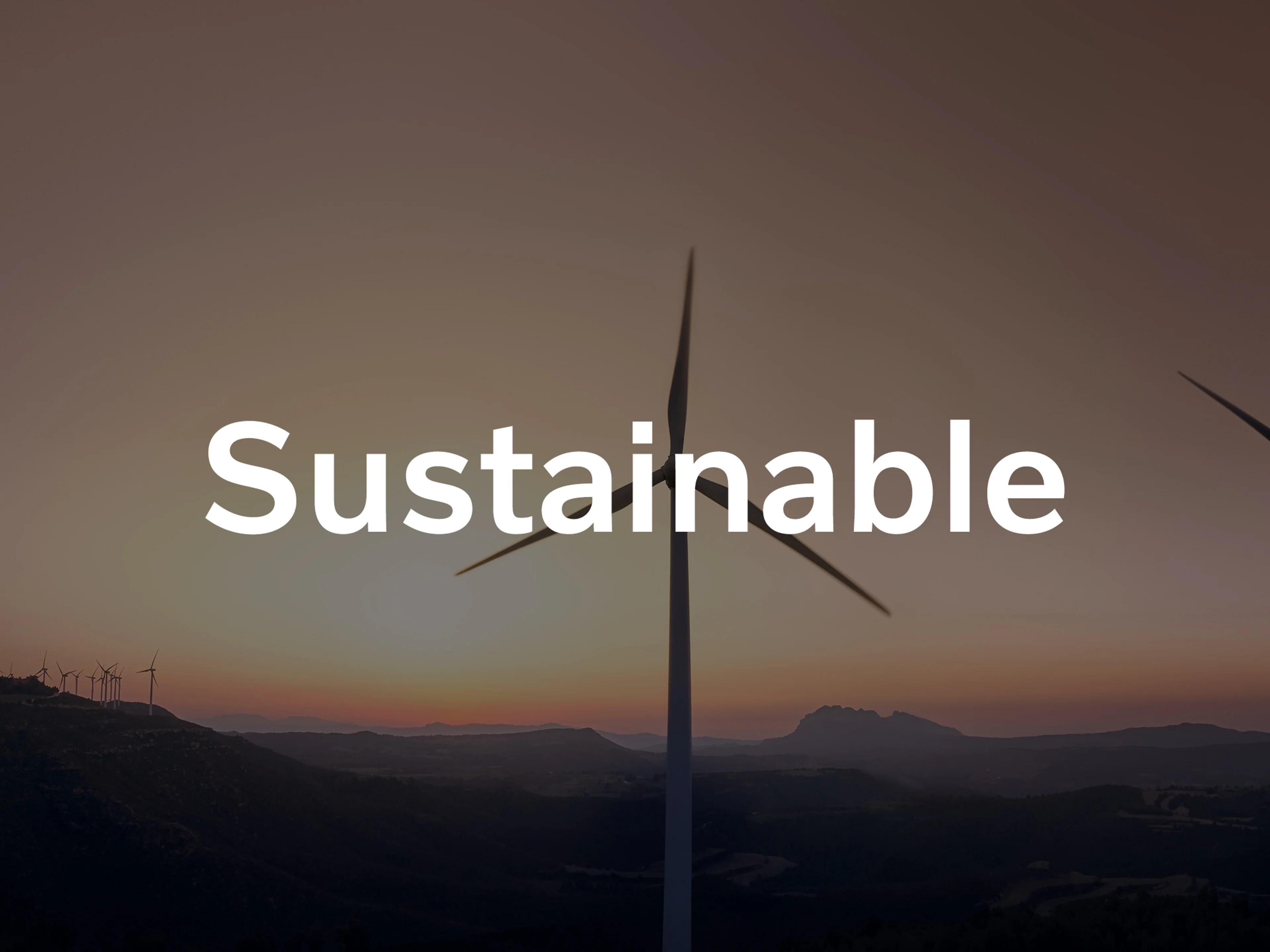 Sustainable