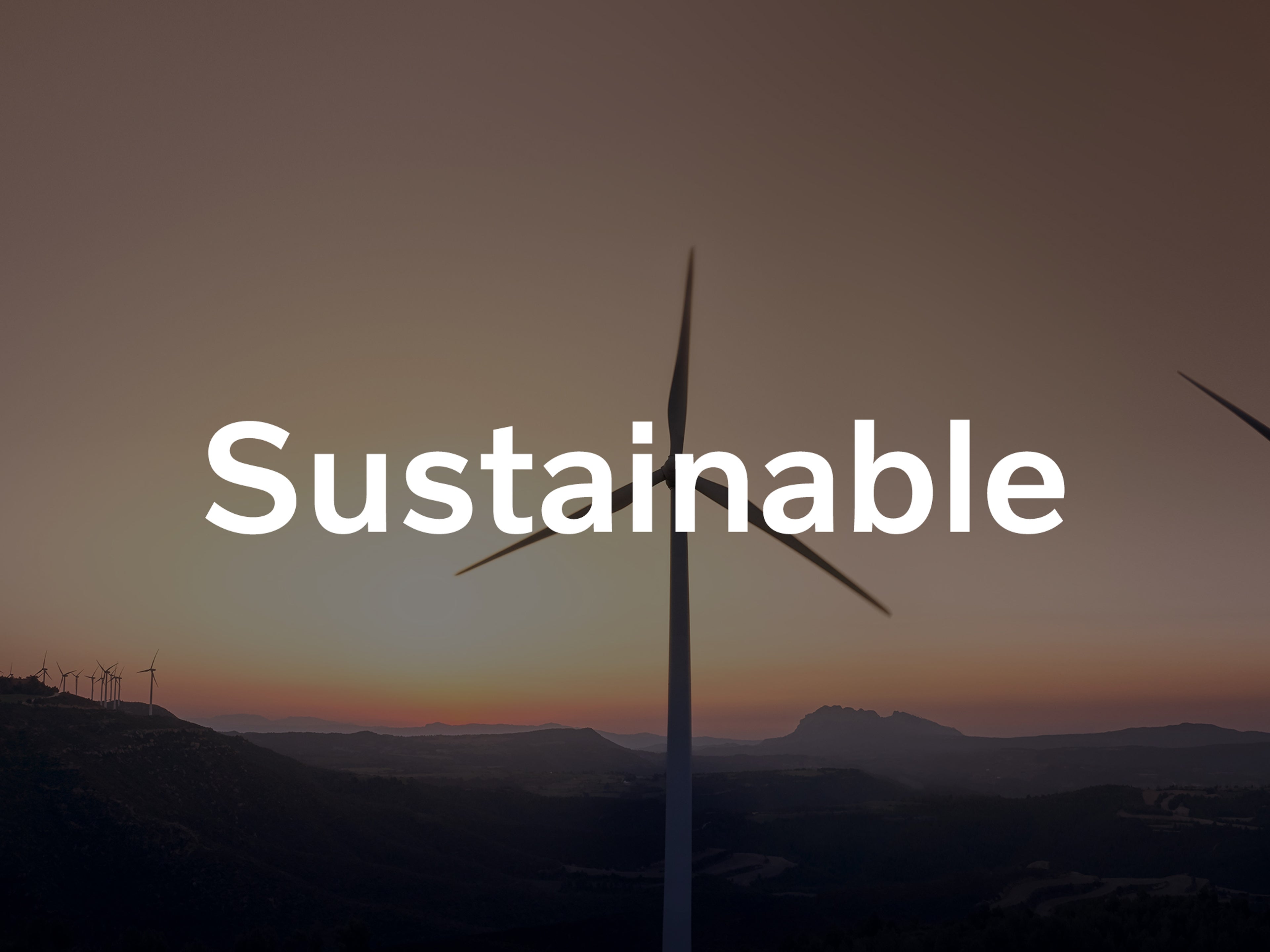 Sustainable