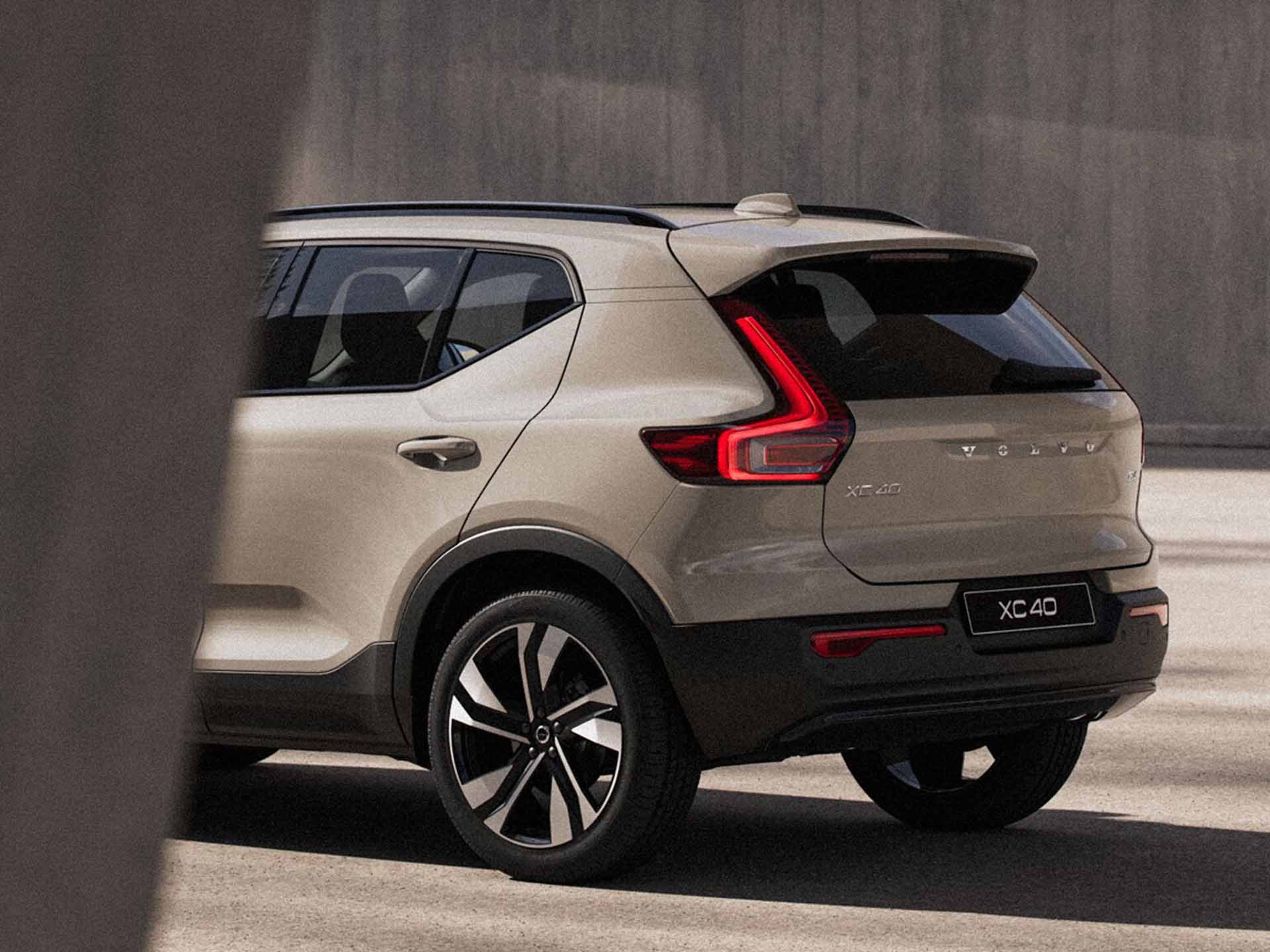 Parte trasera del maletero del Volvo XC40
