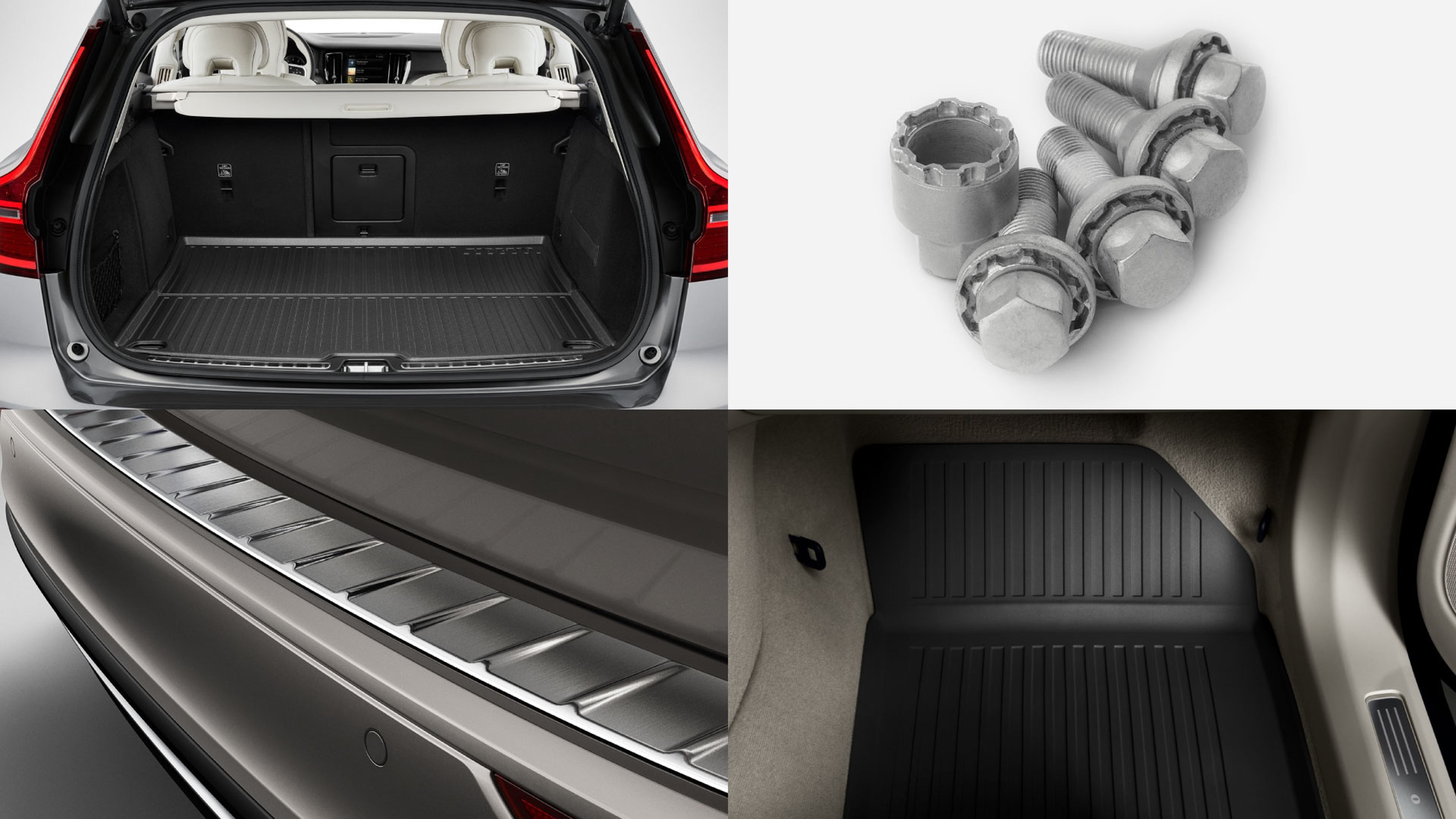 Protection Pack - Proteggi gli interni e gli esterni della tua Volvo con questo pacchetto di accessori, concepito per preservare i buono stato l'auto.