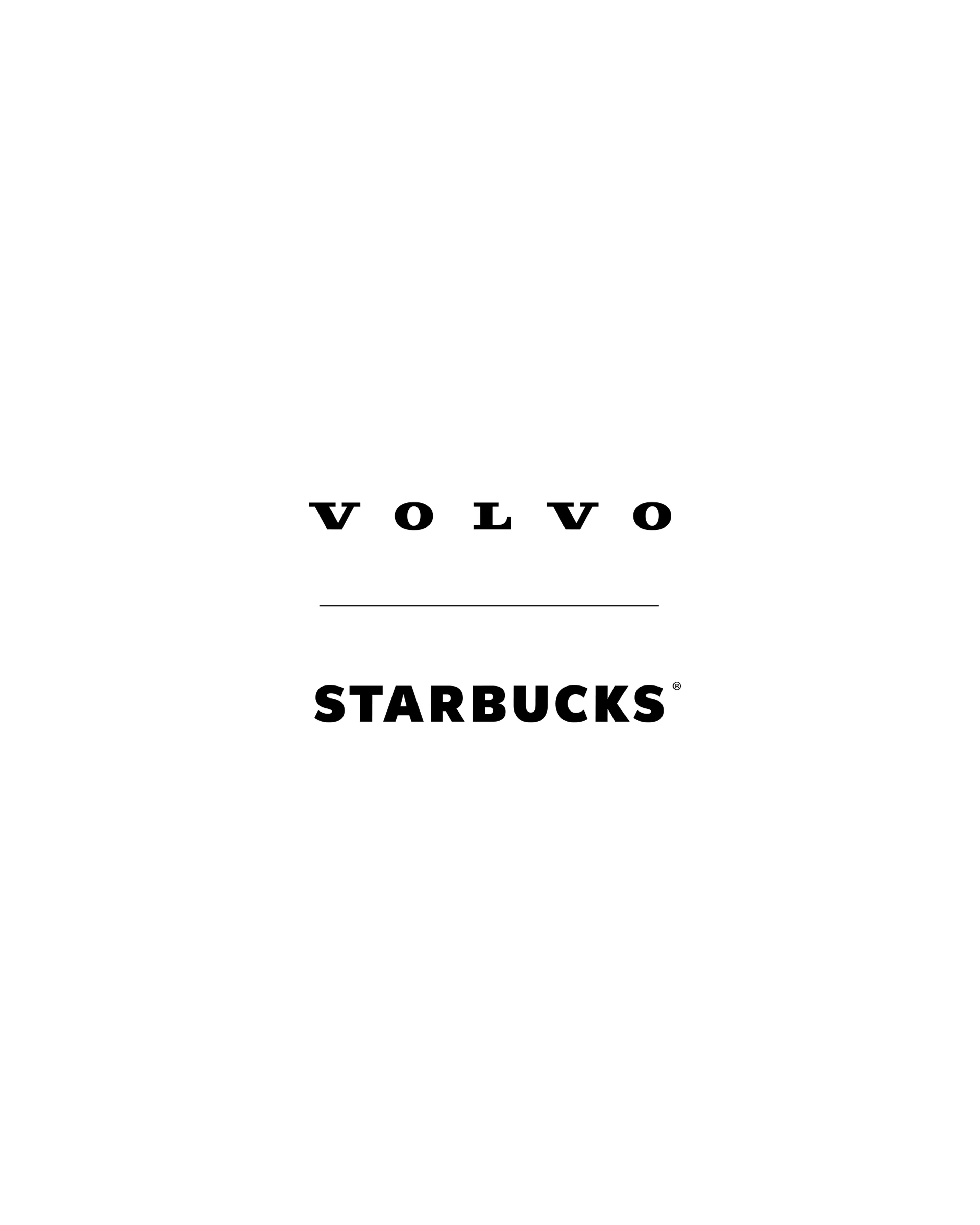 Starbucks Volvo EV Charging Stations