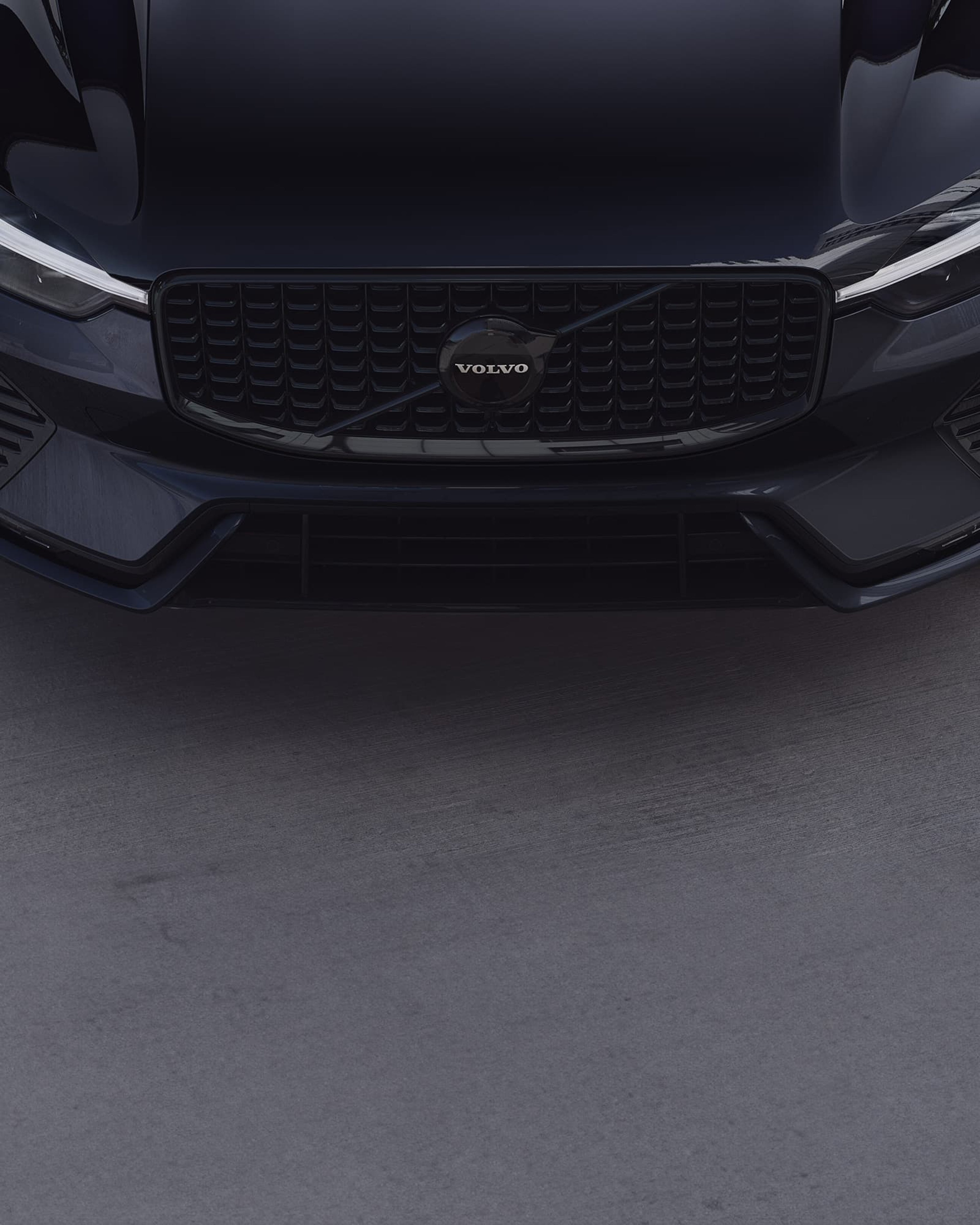 front de la Volvo XC40 Black edition