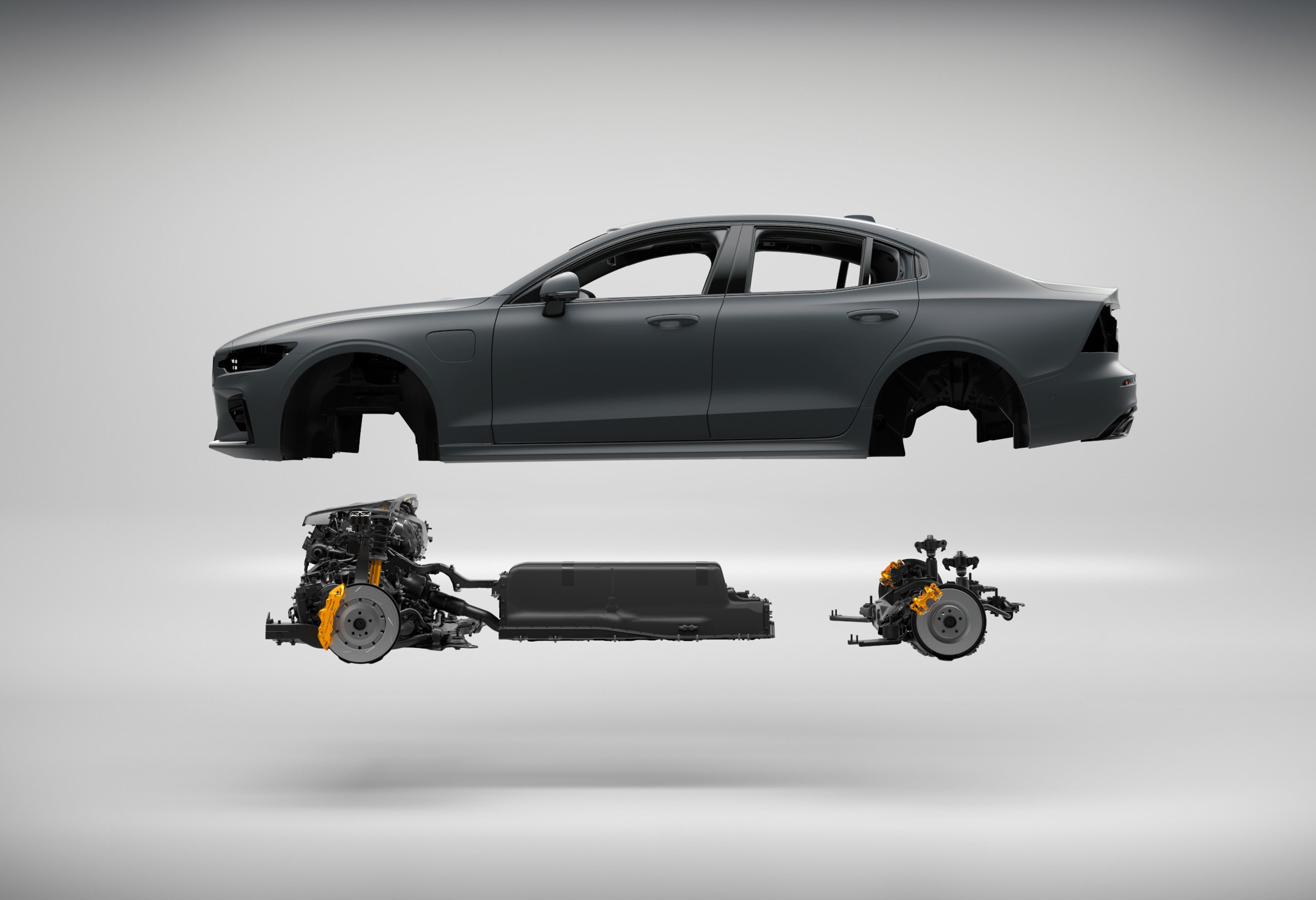 Volvo Batterie und Produktion