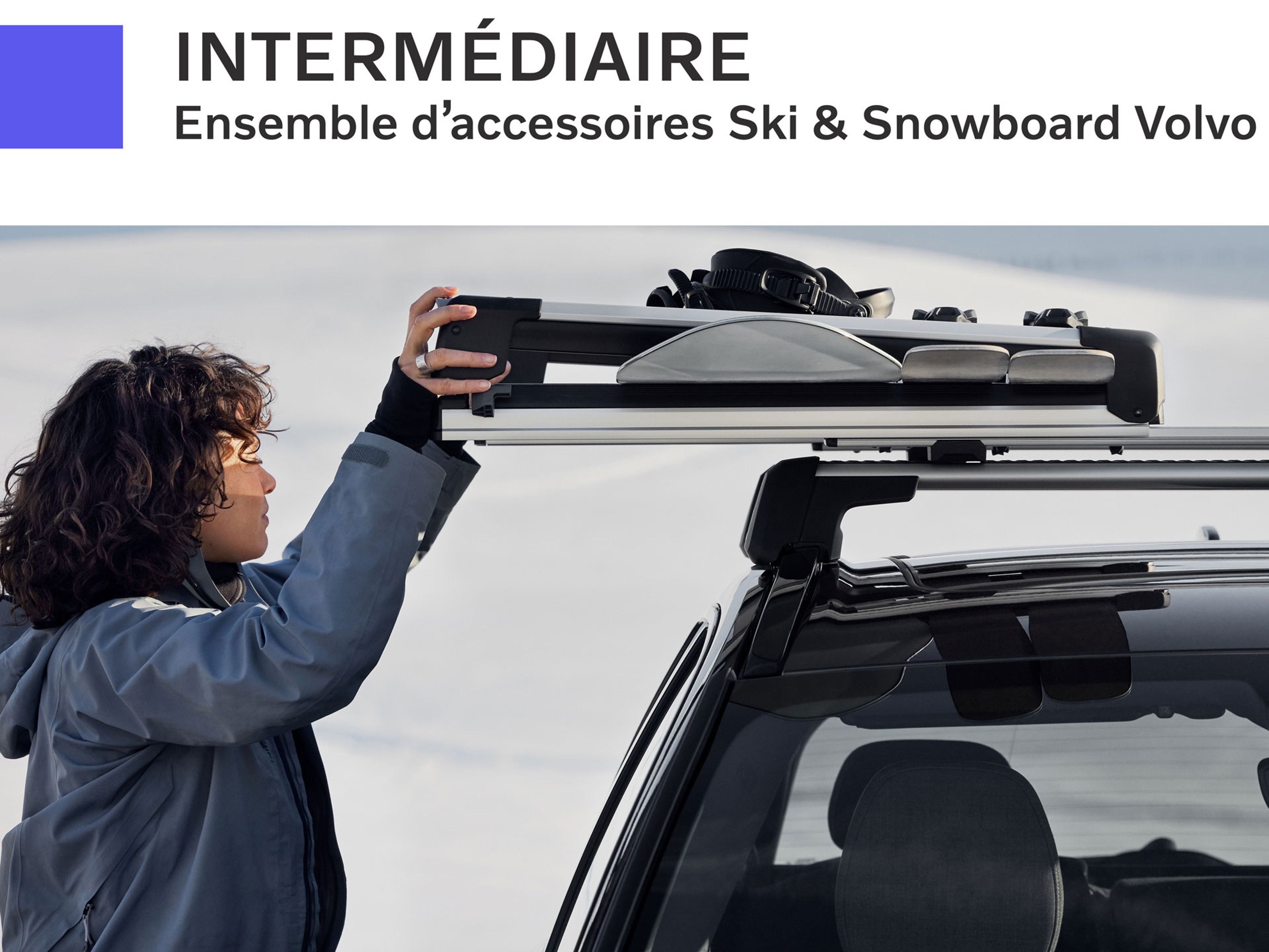 Intermédiaire ensemble d’accessoires Ski & Snowboard Volvo
