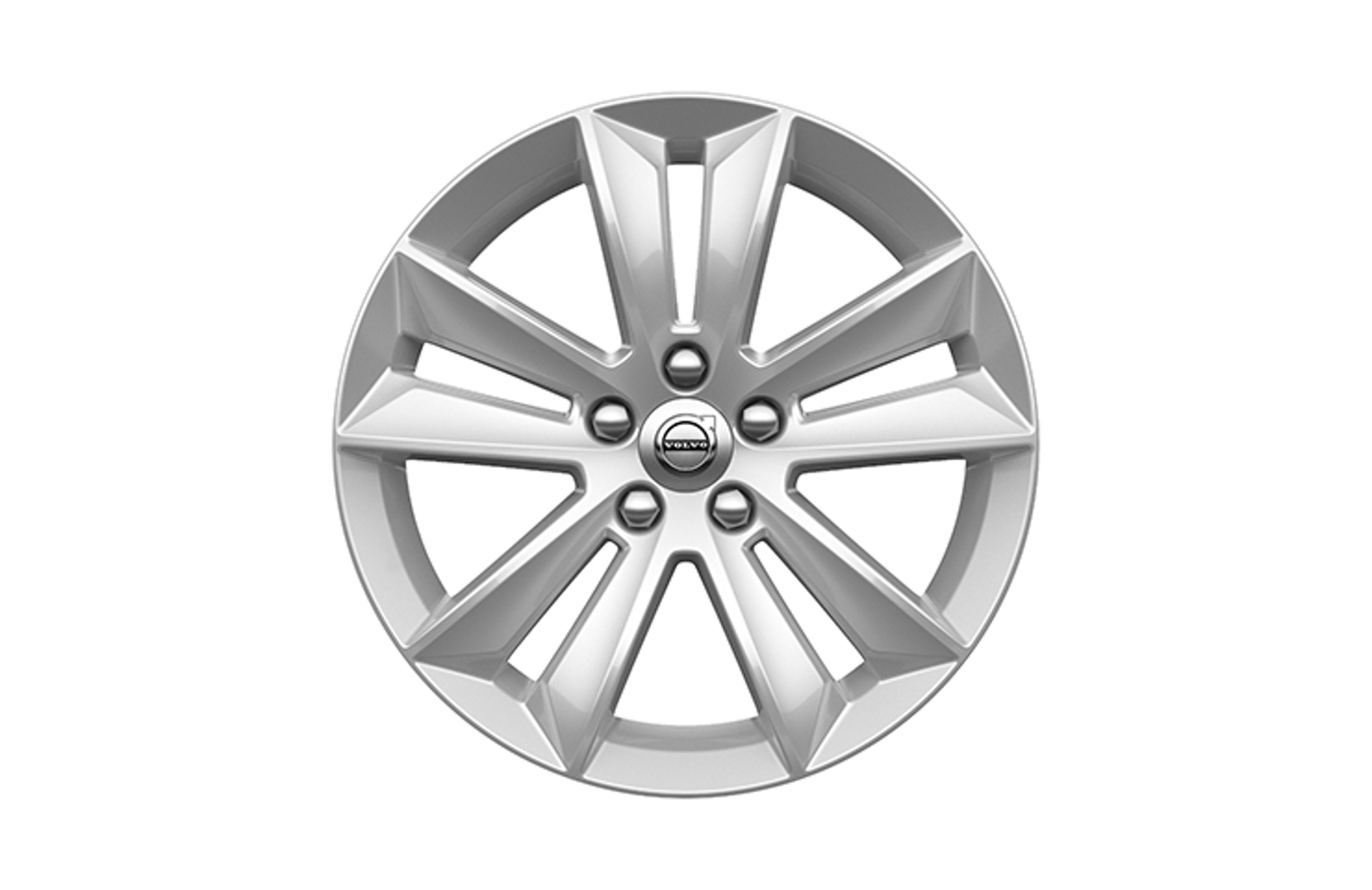 Cerchi 17" a 5 razze doppie Silver - 1035