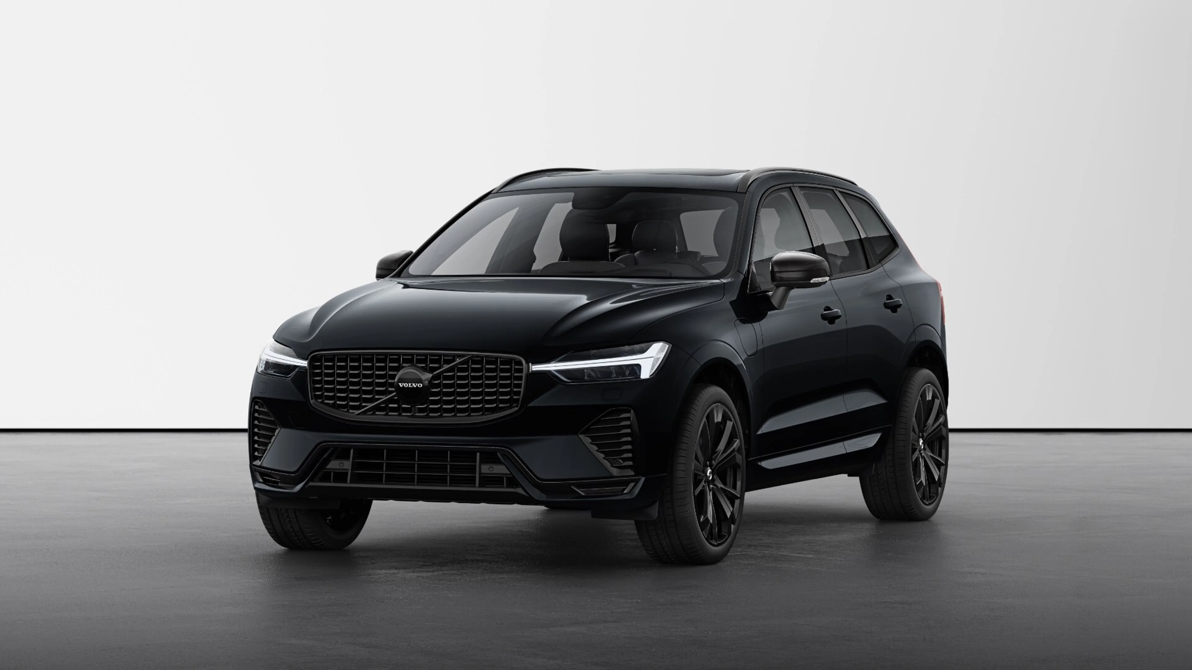 Onyx fekete Black Edition XC60 szemből