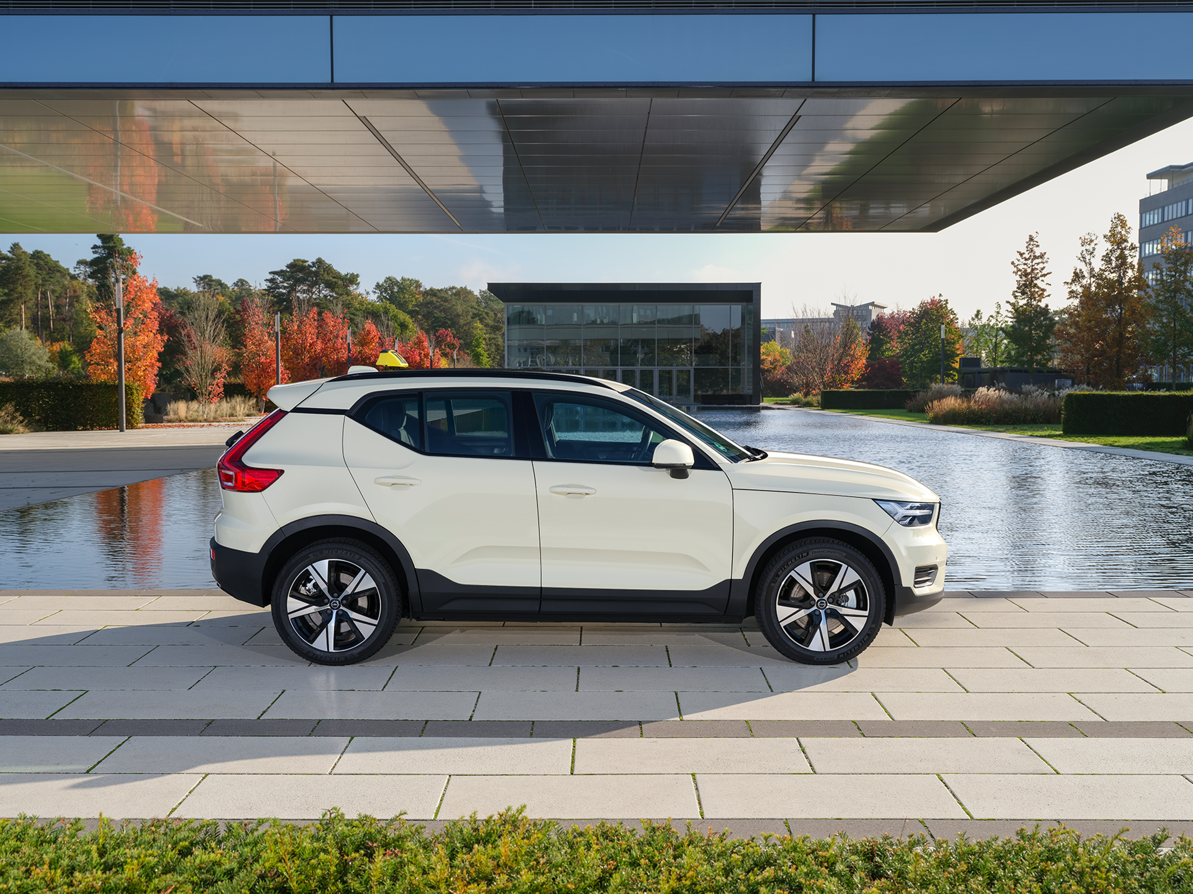 Der Volvo XC40 als Taxi.
