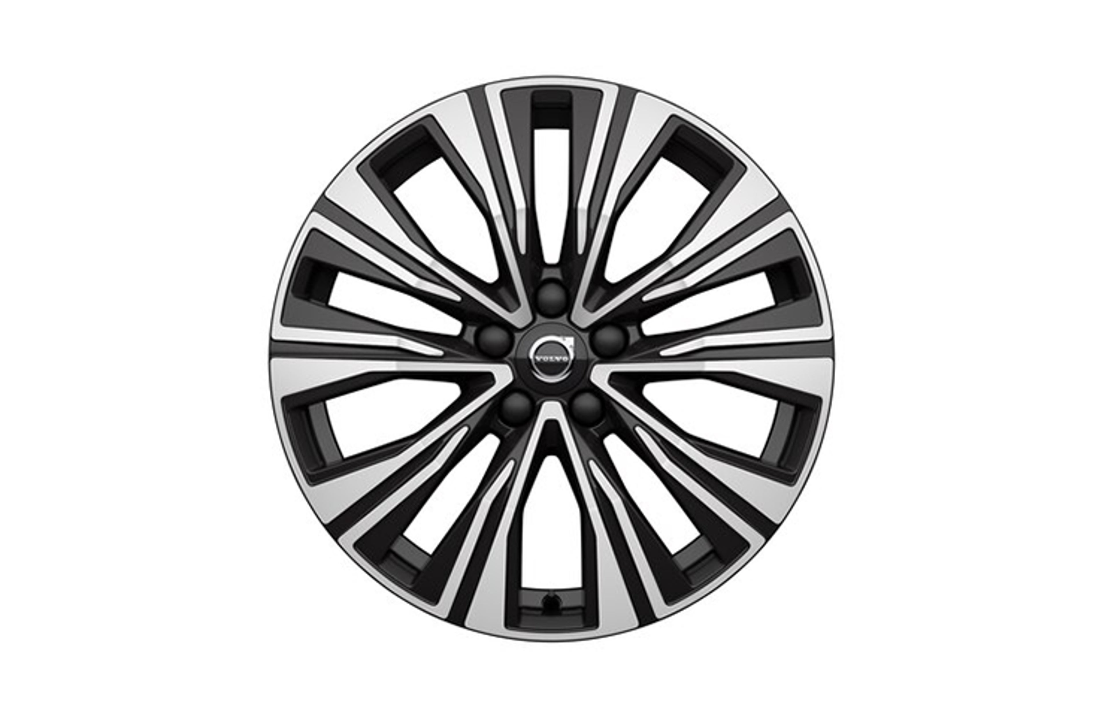 Cerchi 18'' a 5 razze multiple Black Diamond Cut - 1233