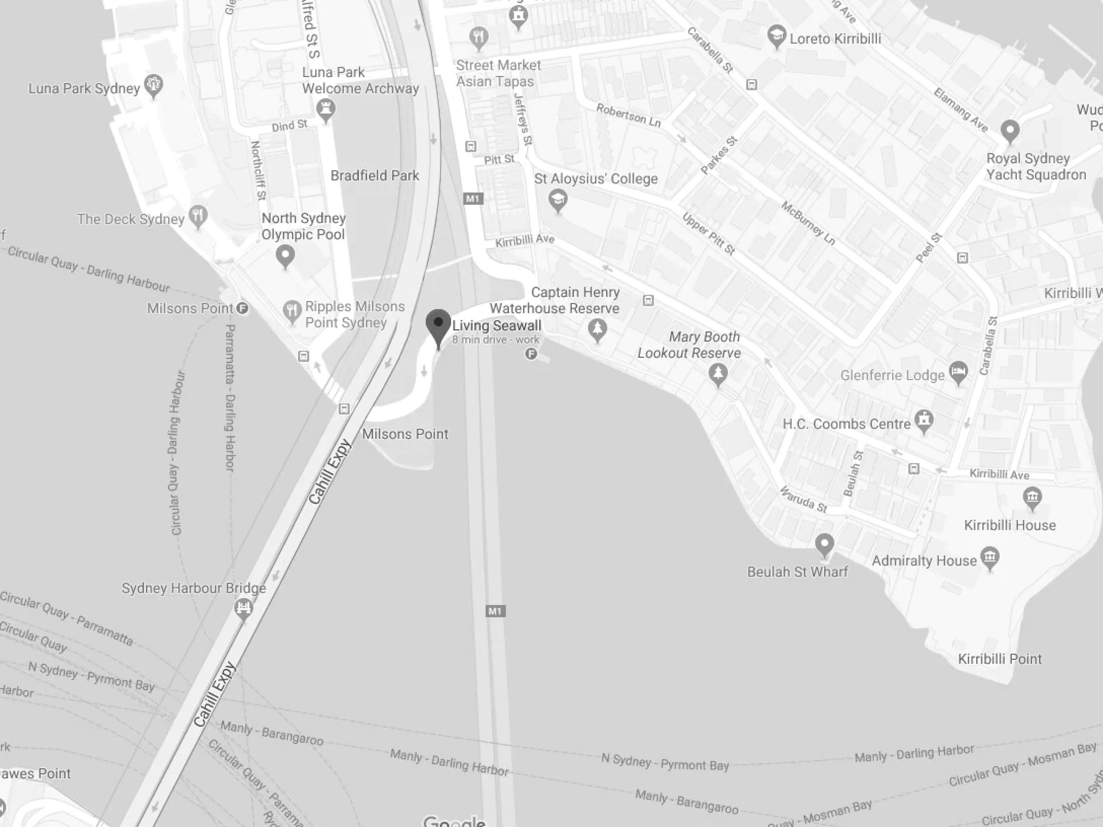 Volvo Living Seawall Location