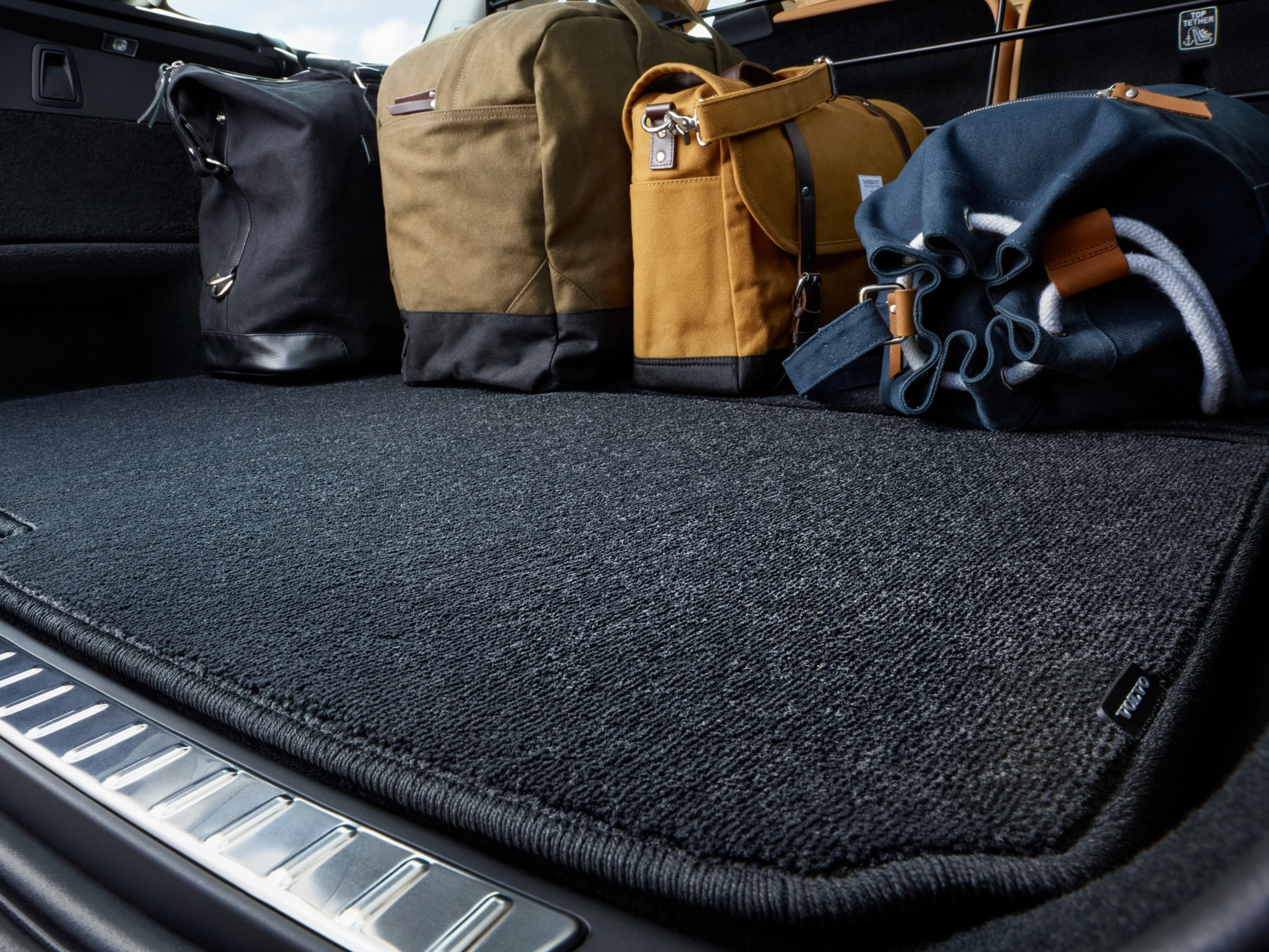 Genuine Volvo Luggage Compartment Mats (Textile)