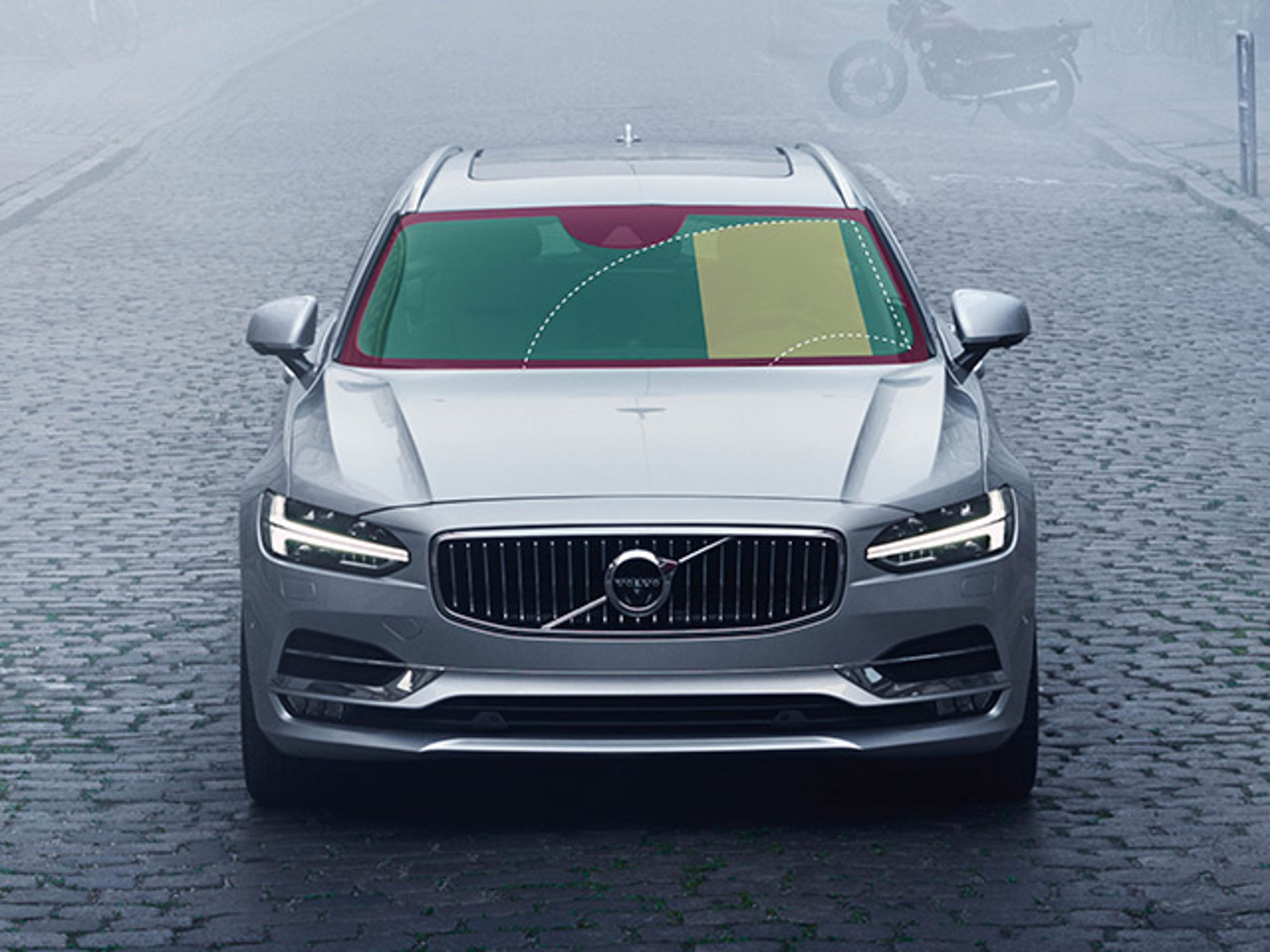 Zoner för byte av vindruta