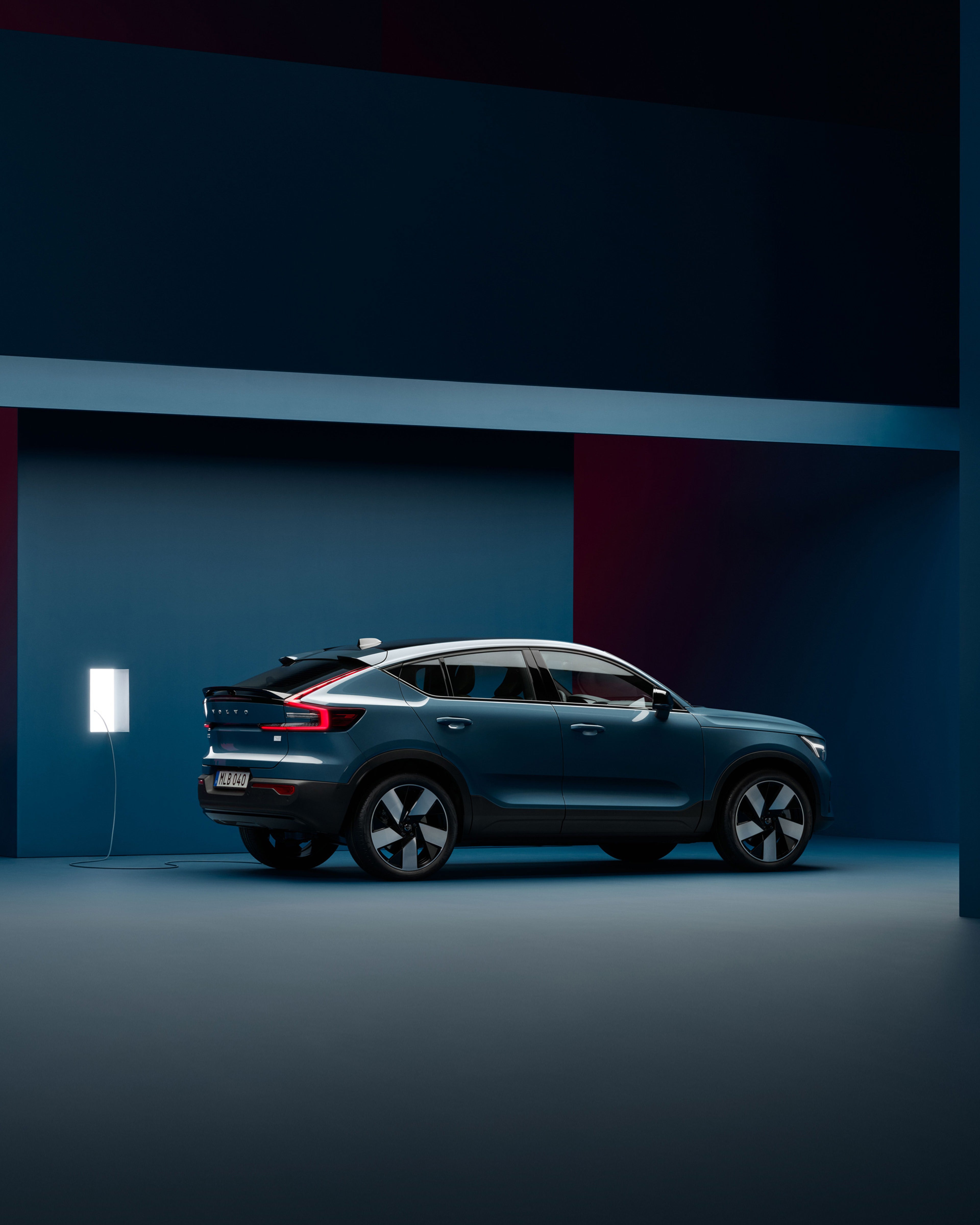 Nástěnná nabíjecí stanice od Volva