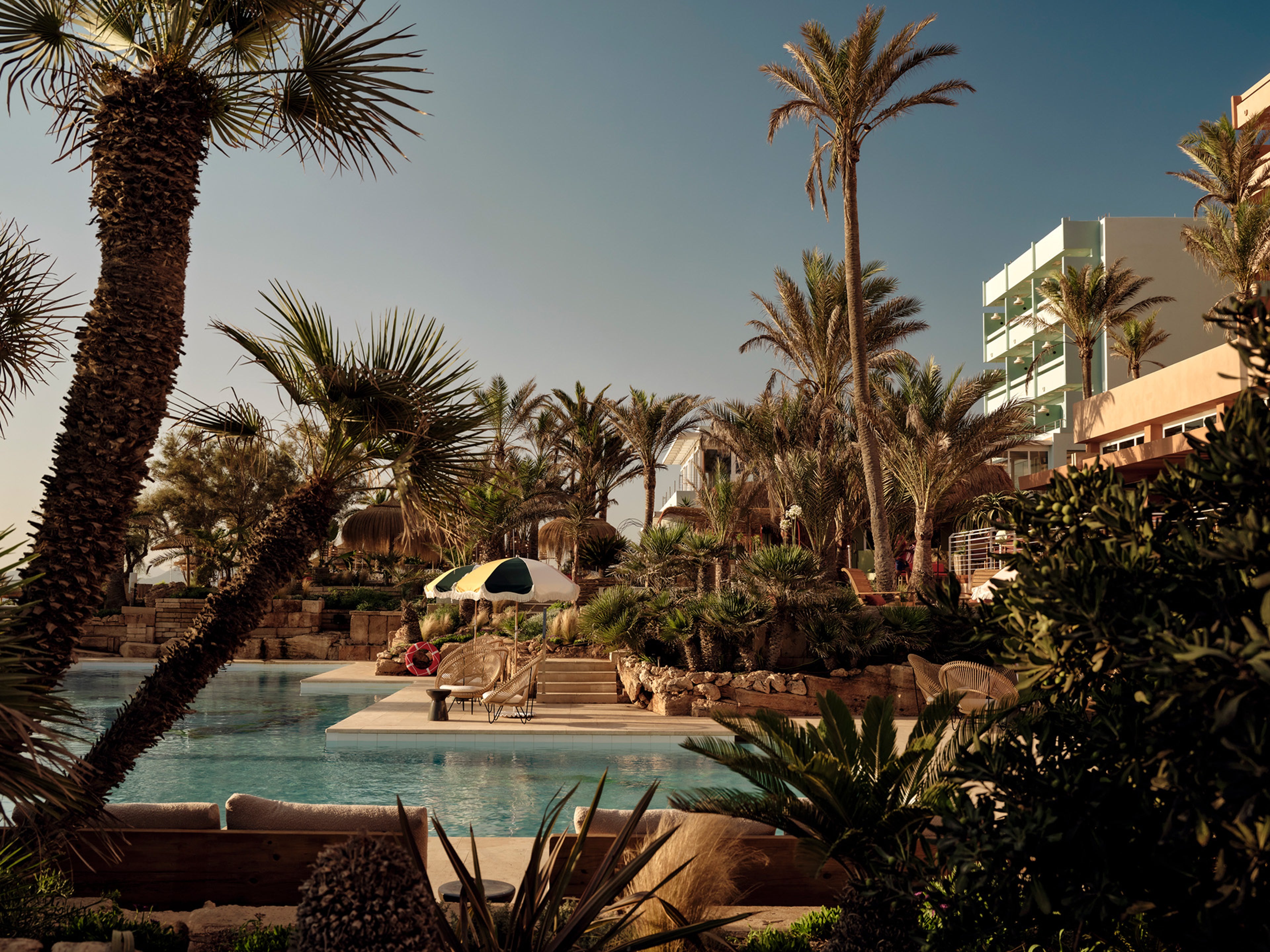 Einblick in das Bikini Island & Mountain Resort Es Trenc Hotel