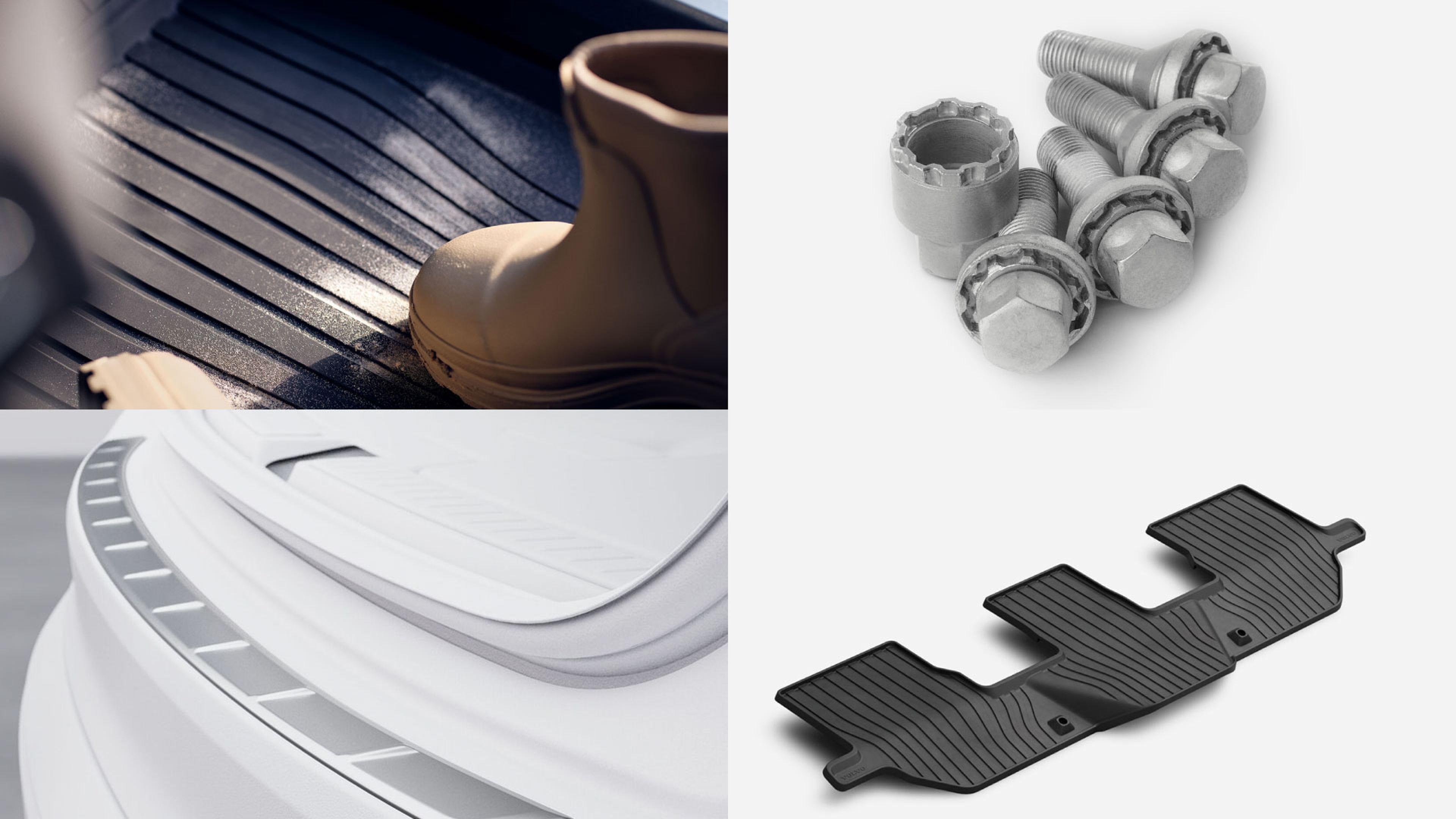 Protection Pack - Proteggi gli interni e gli esterni della tua Volvo con questo pacchetto di accessori, concepito per preservare i buono stato l'auto.