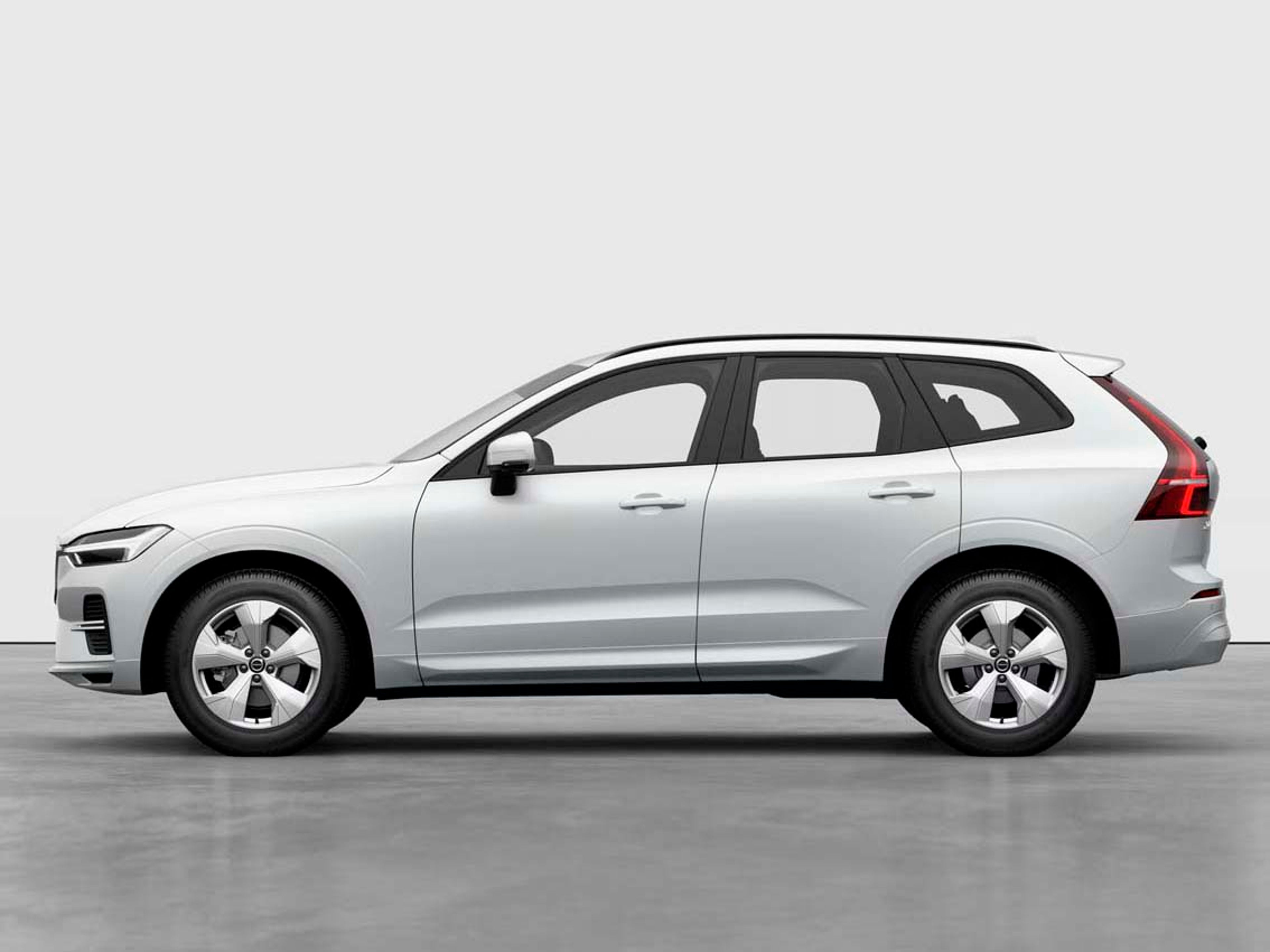 Volvo XC60 blanco vista lateral
