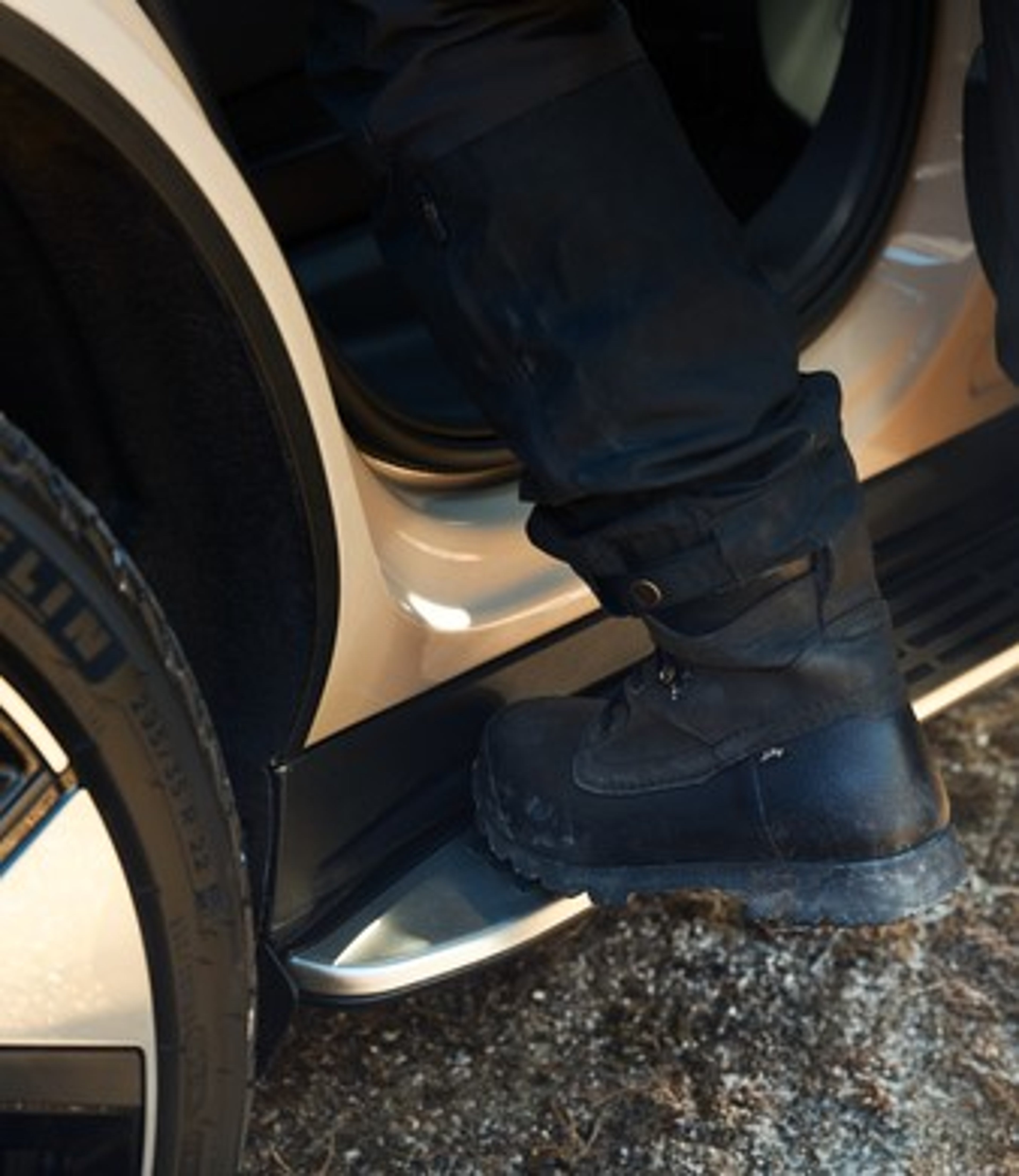 Integrerad running board