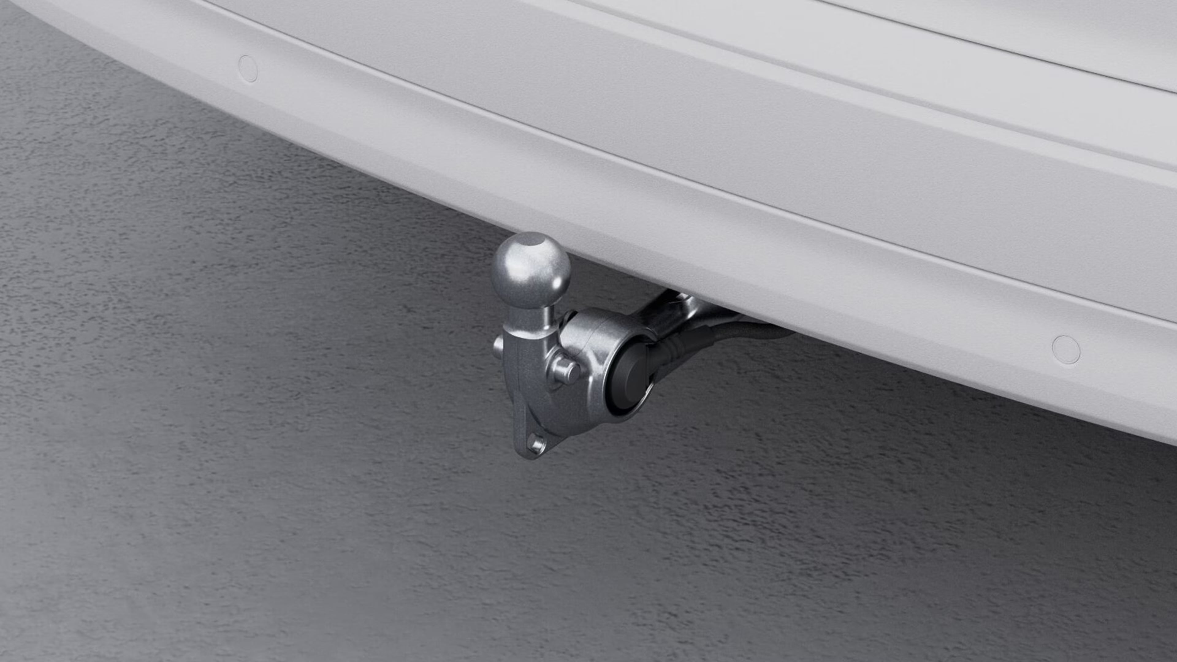 Gancio di traino ripiegabile