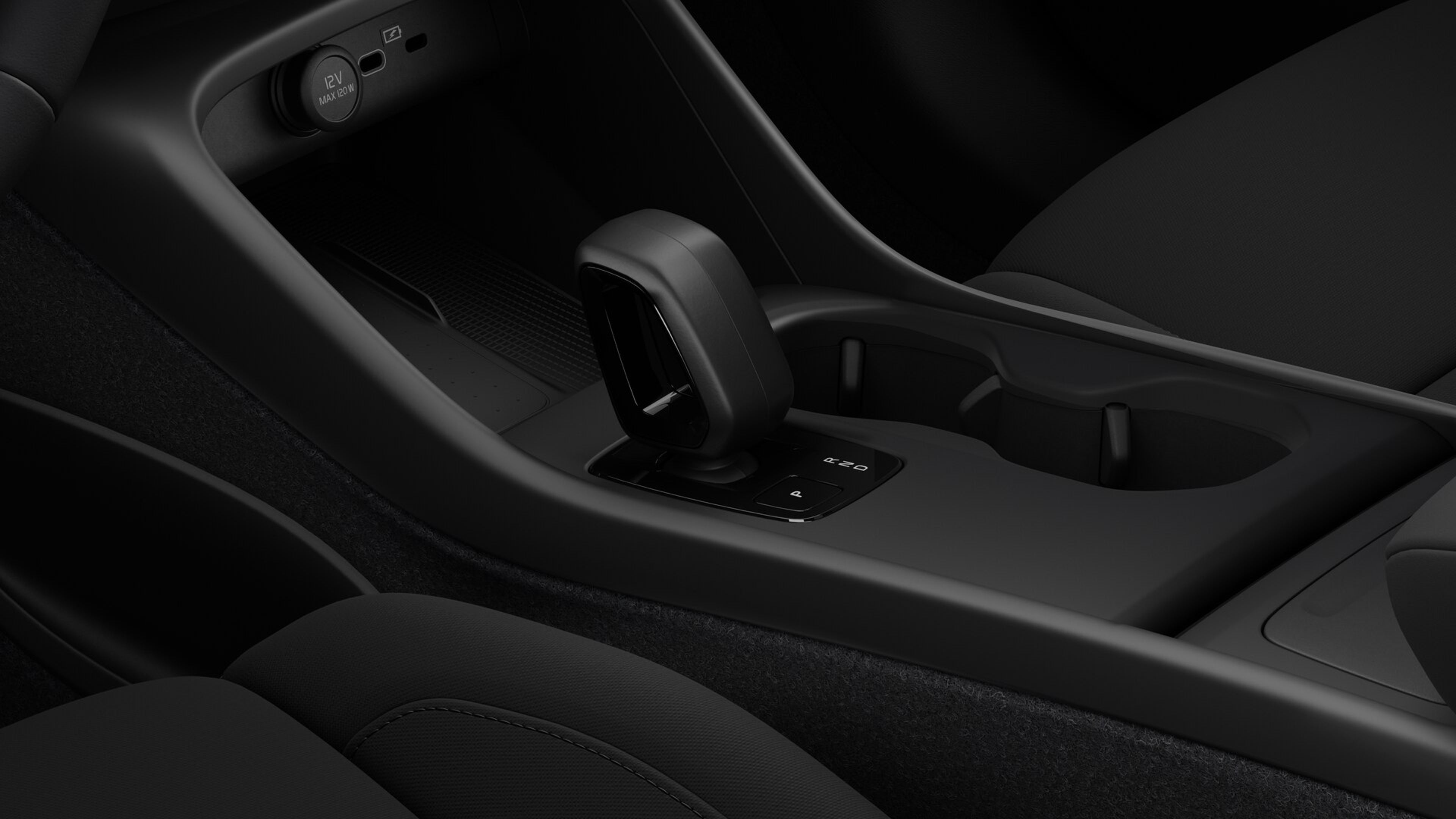 Binnenkant Volvo XC40 black edition