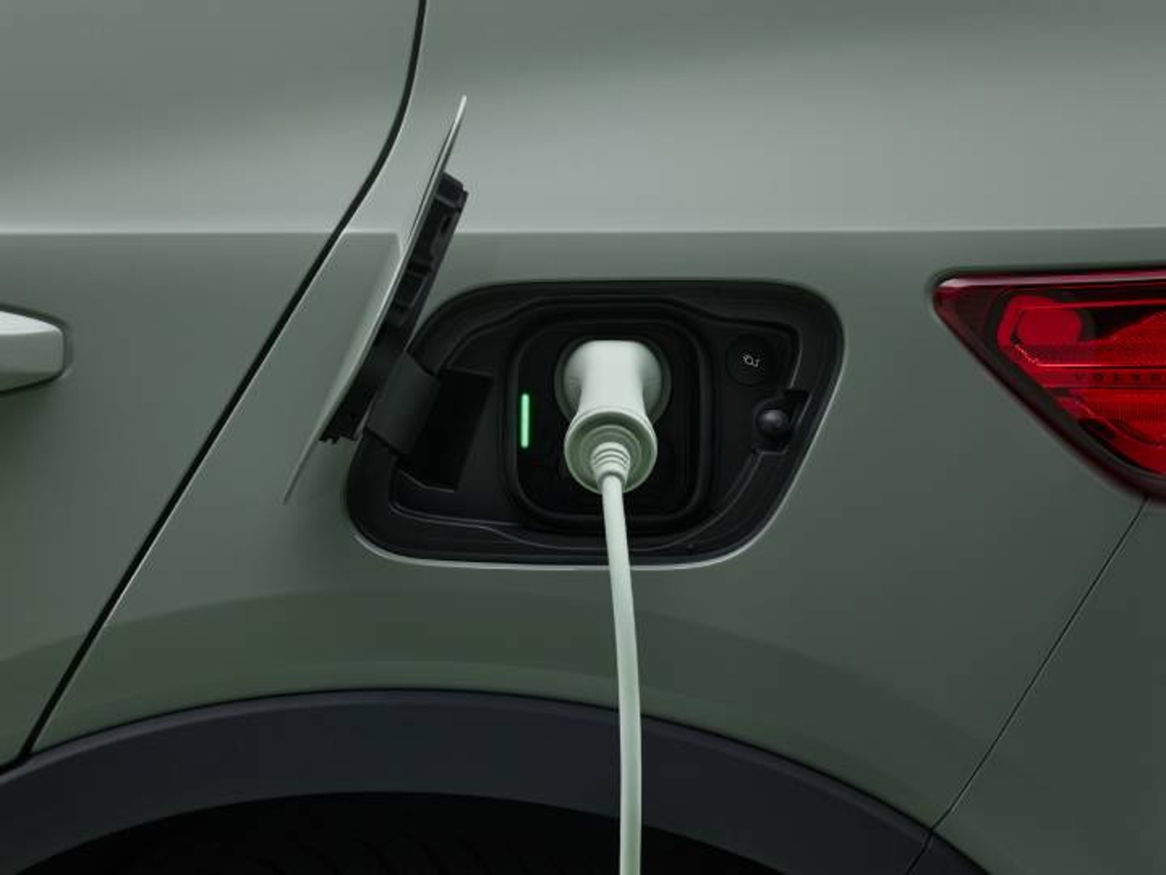XC40 Recharge cargándose