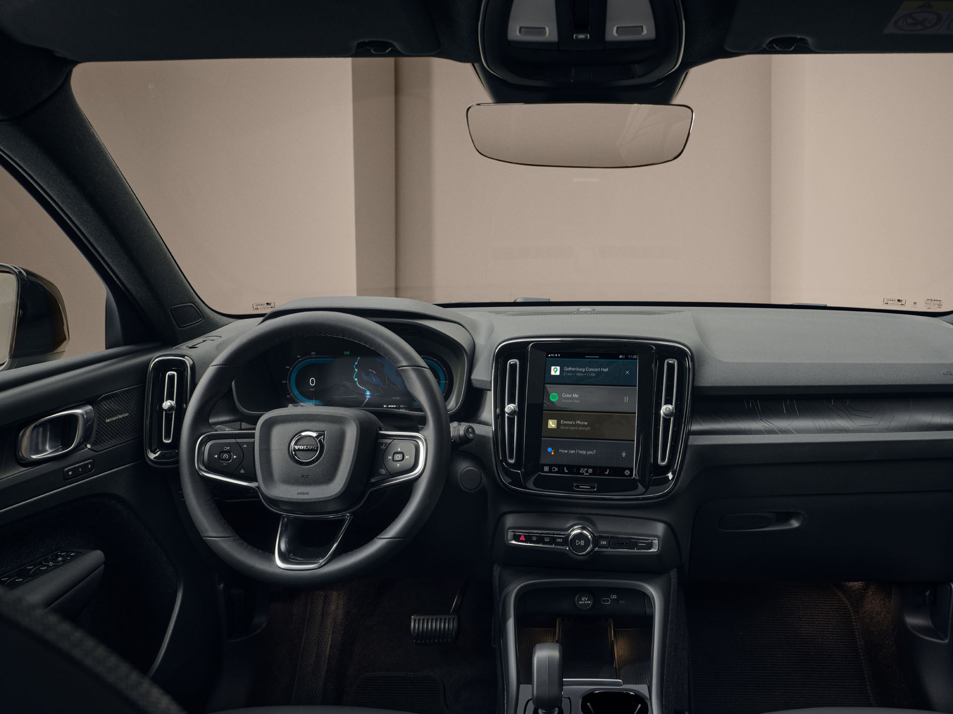 Cabina interior Volvo EX40