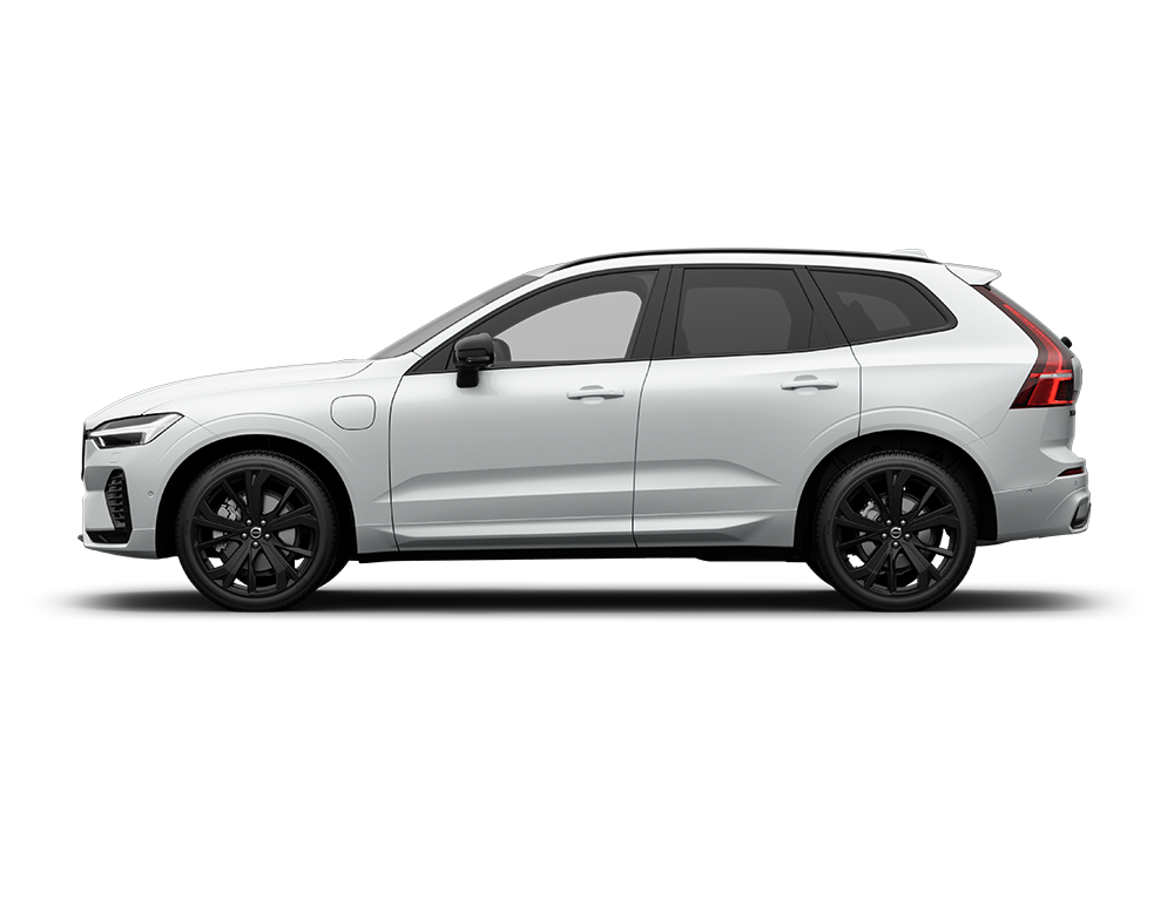 XC60 Black Edition (MY26) en Crystal White Pearl.
